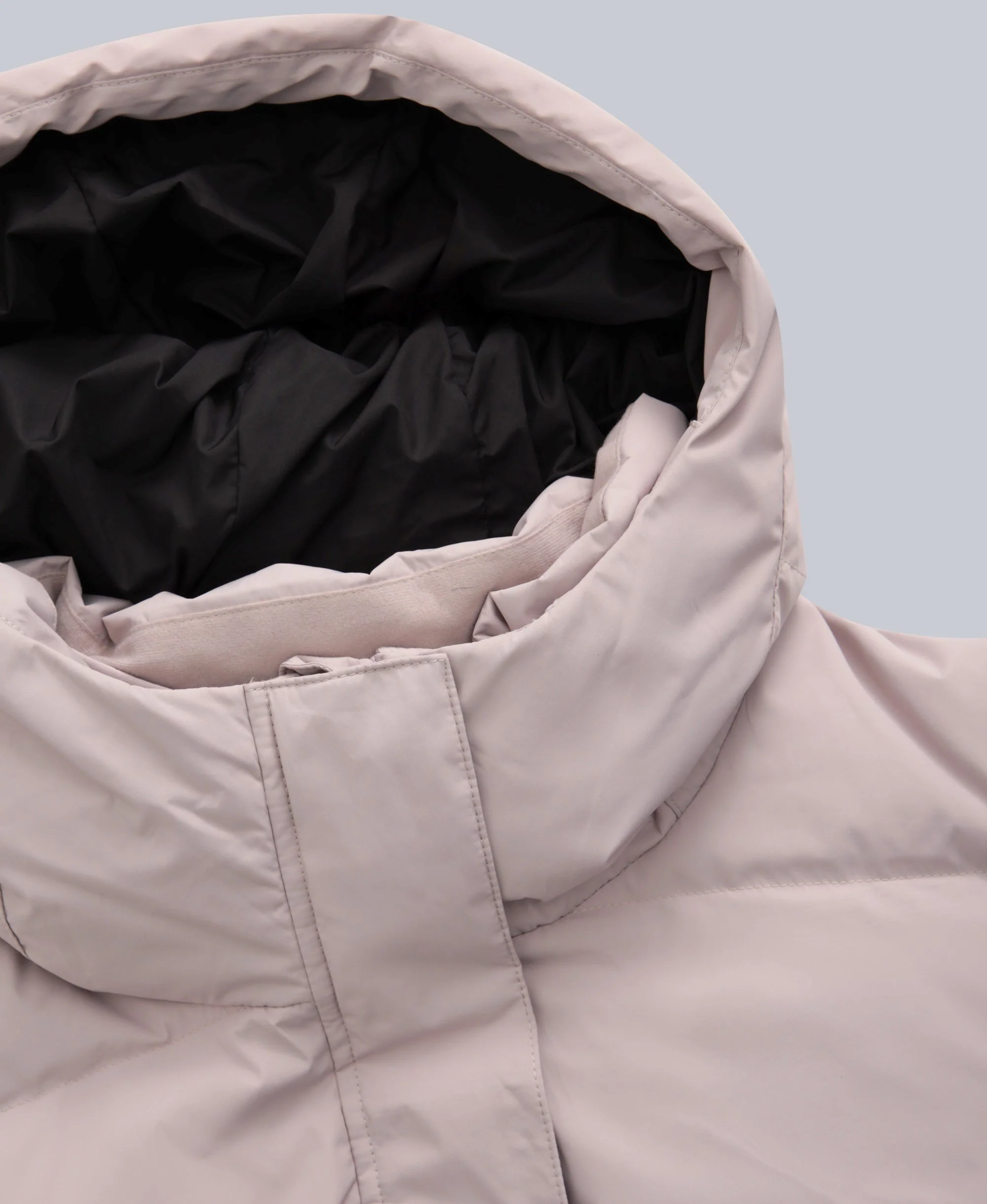 Ivy Womens Down Coat - Light Beige - Image 7