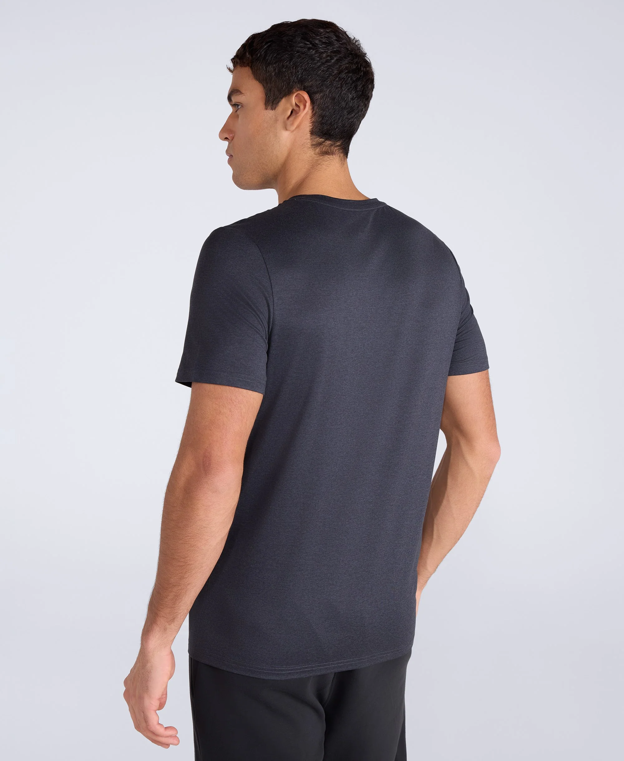 Active Mens T-Shirt - Black - Image 3