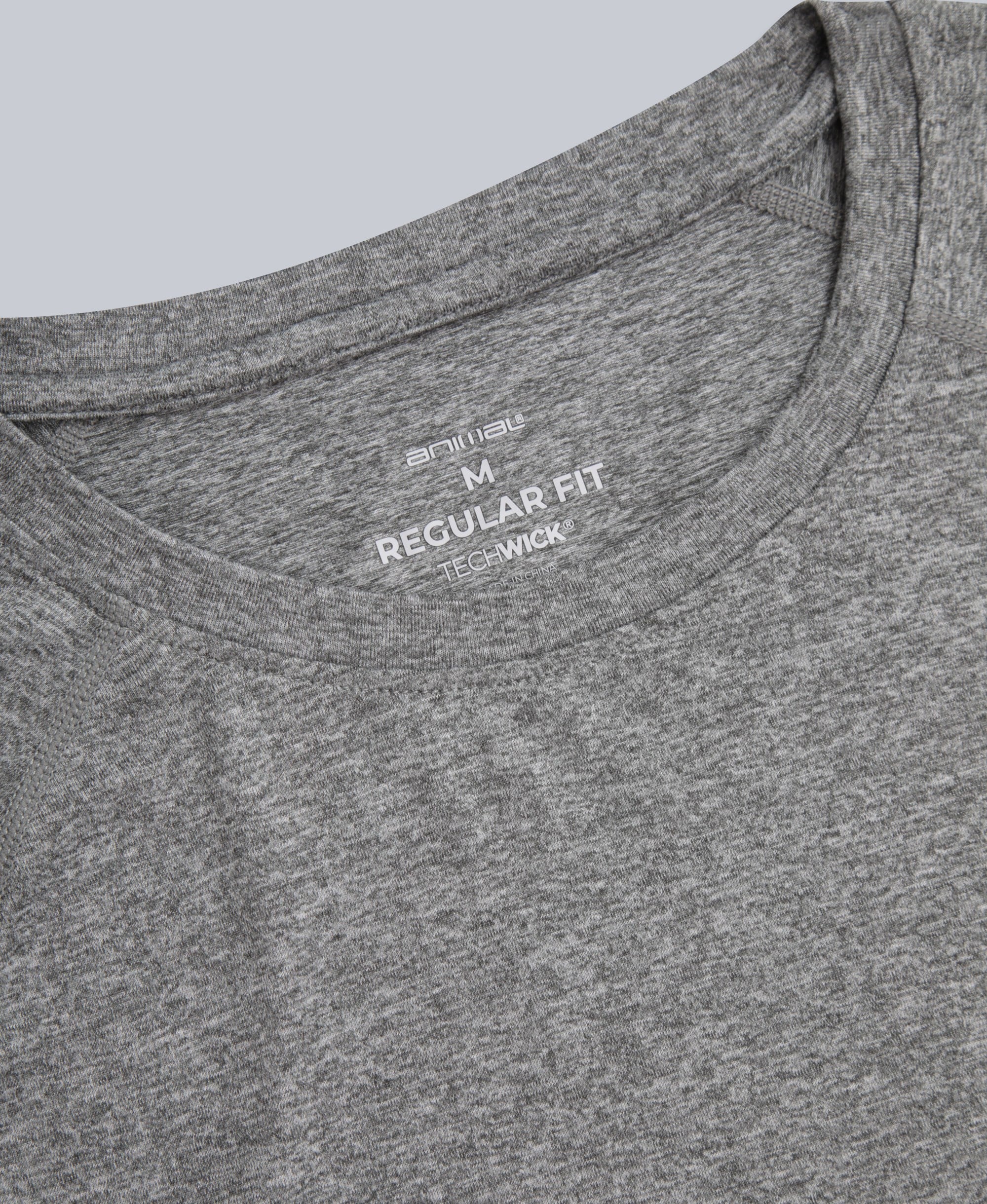 Active Mens Long Sleeve Tee - Charcoal - Image 7