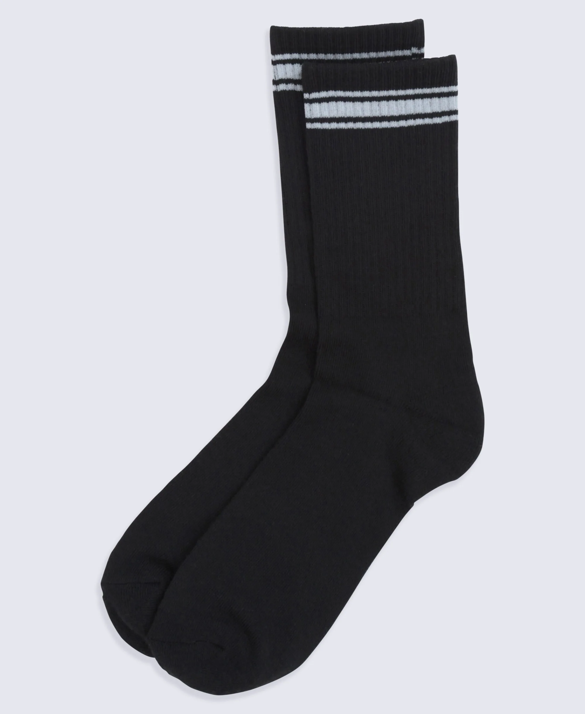 Active Mid Calf Socks - 2 Pack - White - Image 3