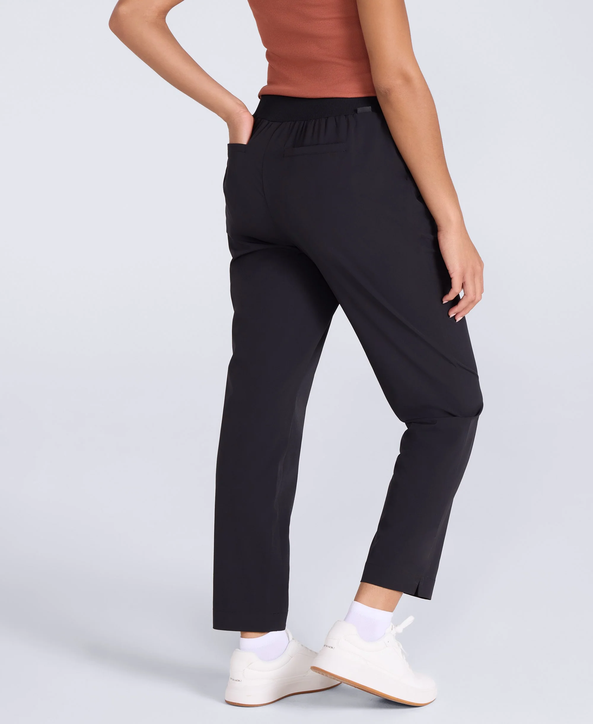 Agile Womens Travel Trousers - Black - Image 3