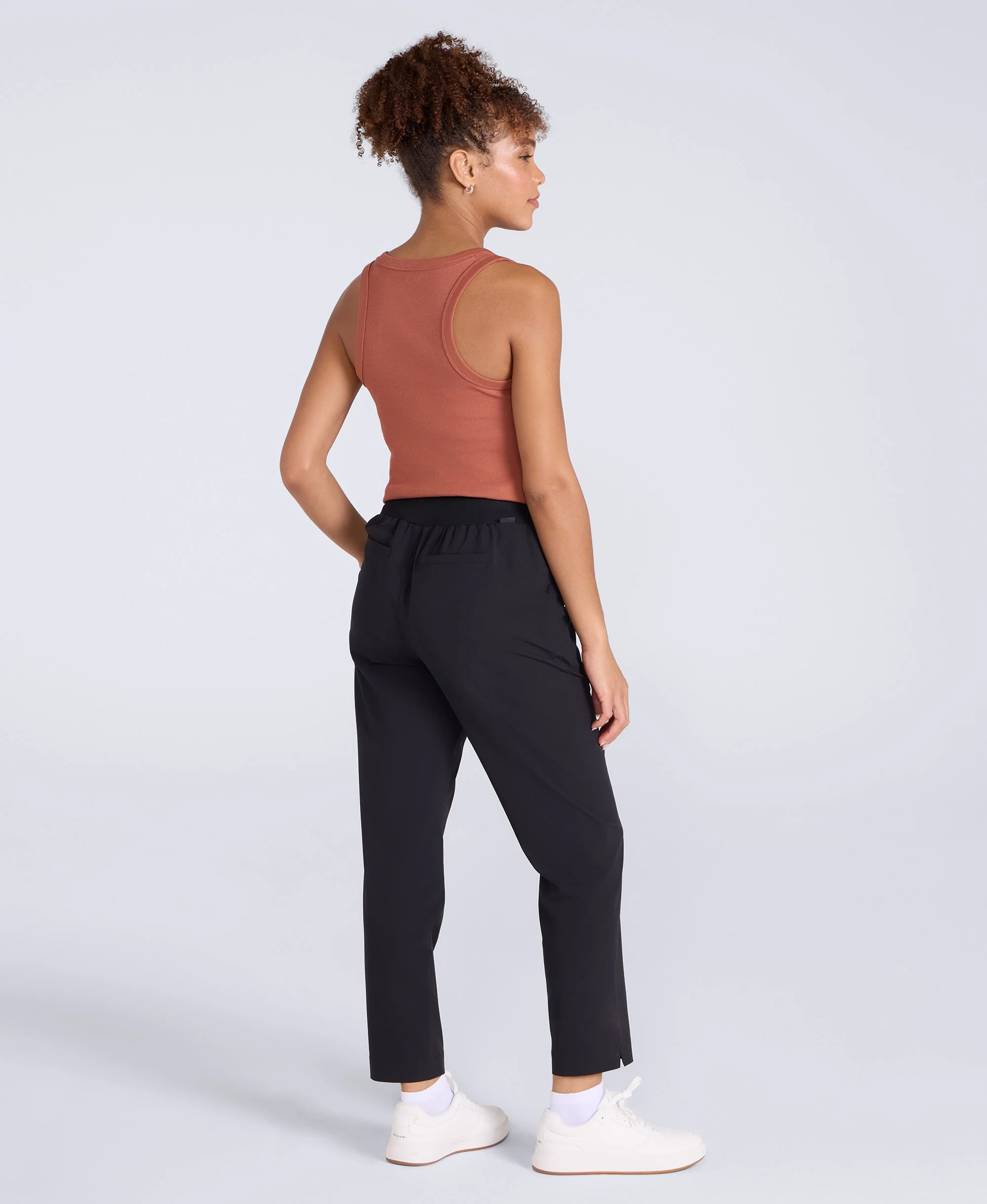 Agile Womens Travel Trousers - Black - Image 4