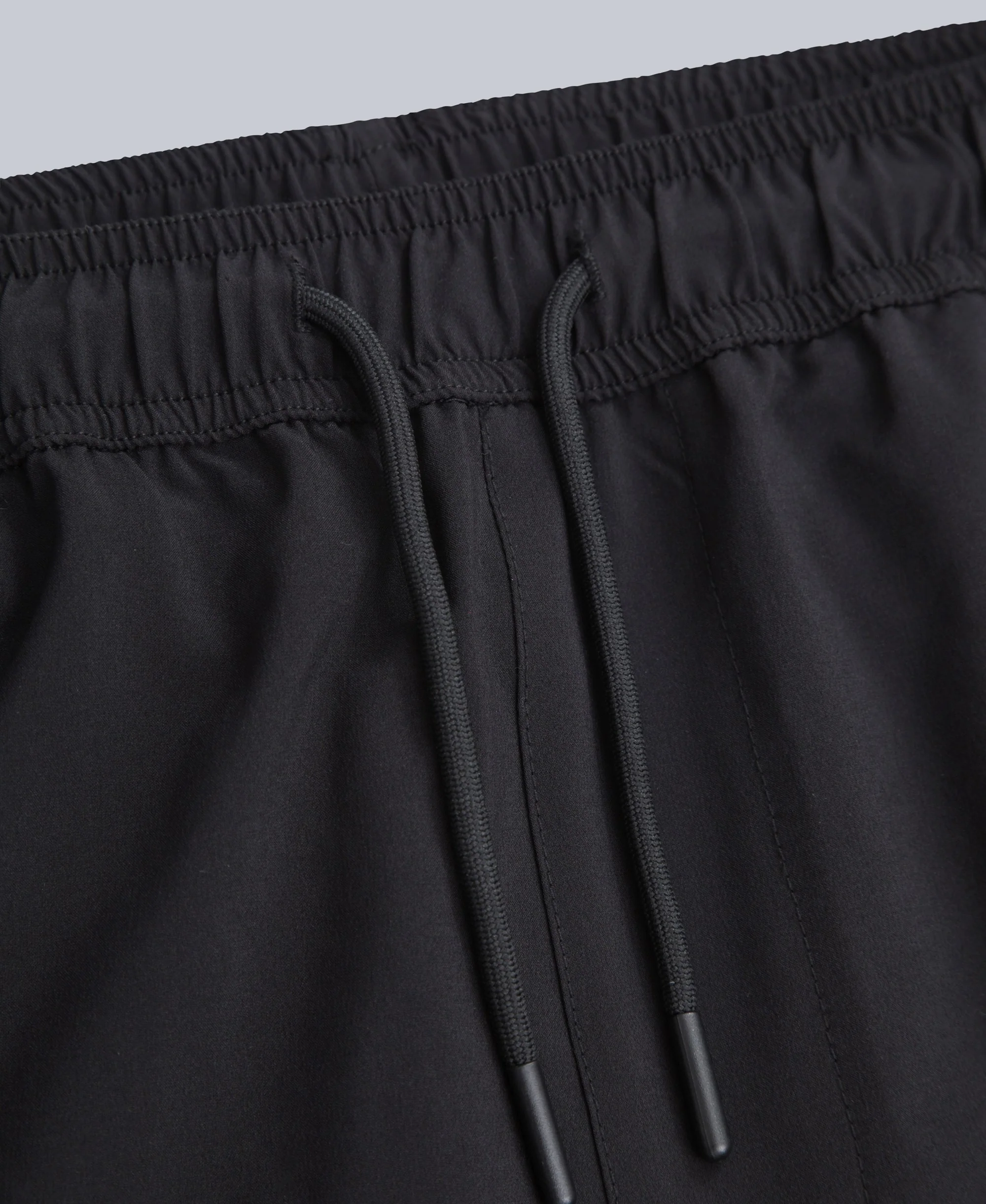 Albie Mens Stretch Active Shorts - Black - Image 7