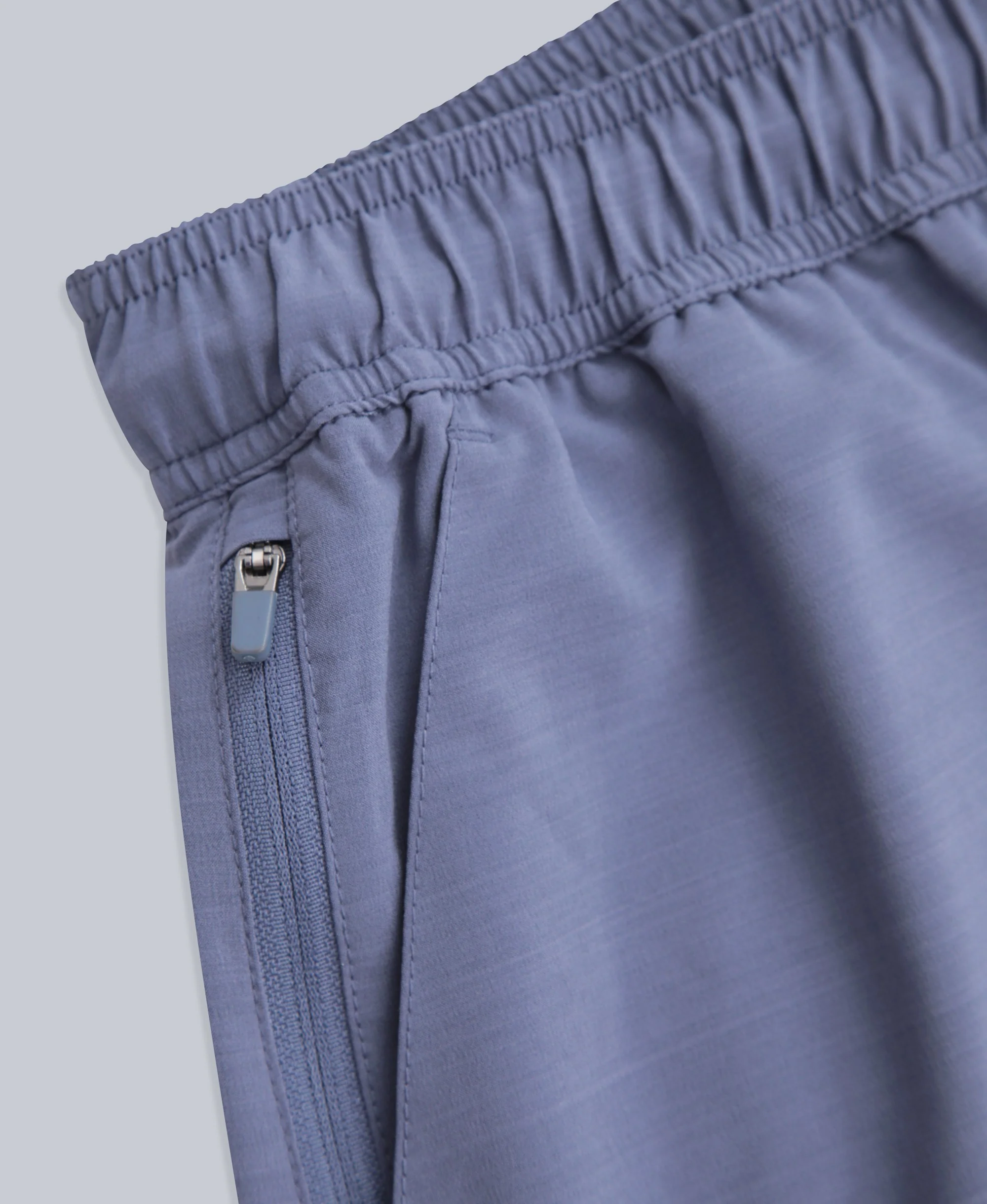 Albie Mens Stretch Active Shorts - Blue - Image 8