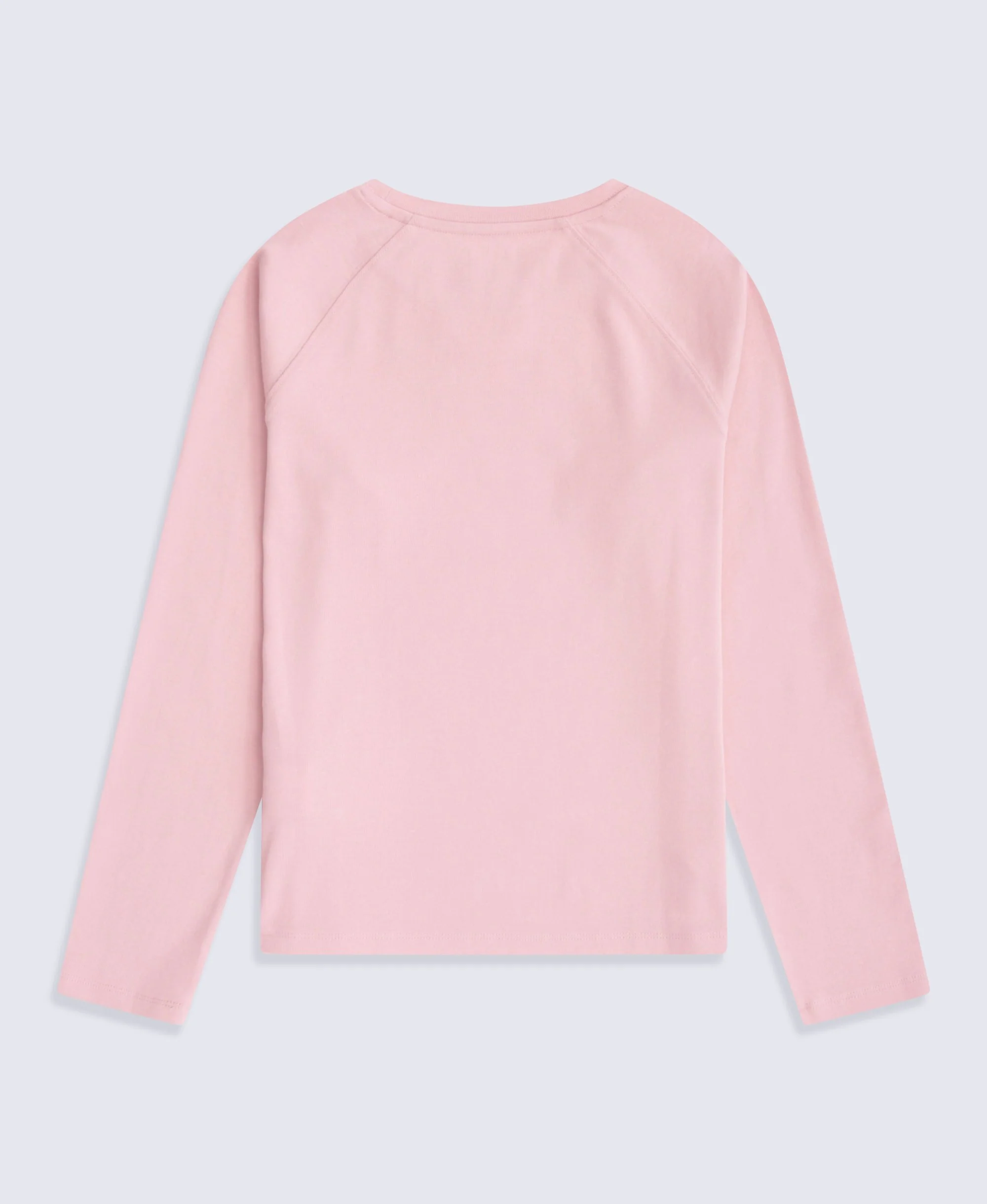 Ashleigh Girls Long Sleeve Top - Pale Pink - Image 2