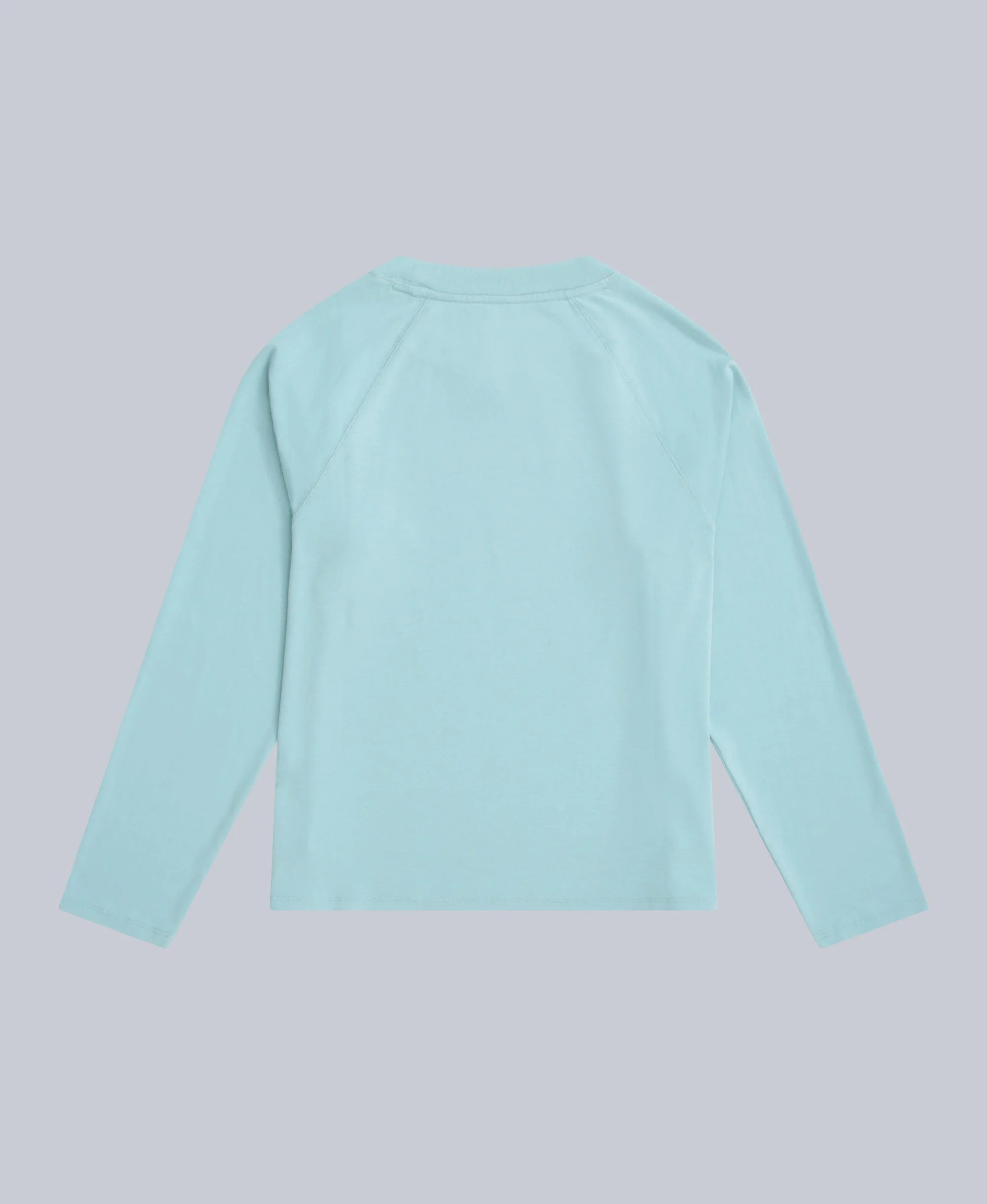 Ashleigh Womens Long Sleeve Top - Light Blue - Image 5