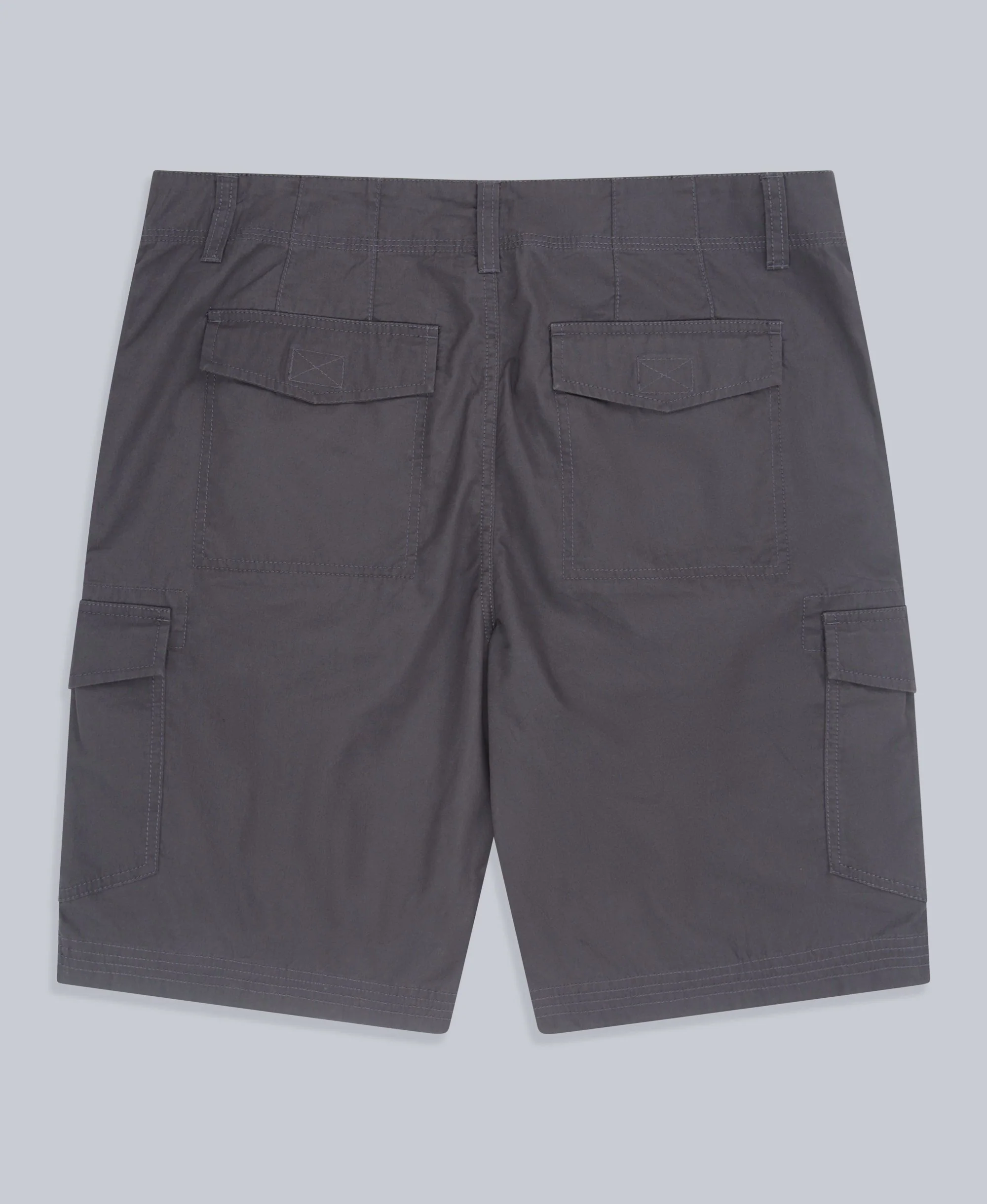 Atlantis Mens Cargo Shorts - Charcoal - Image 5