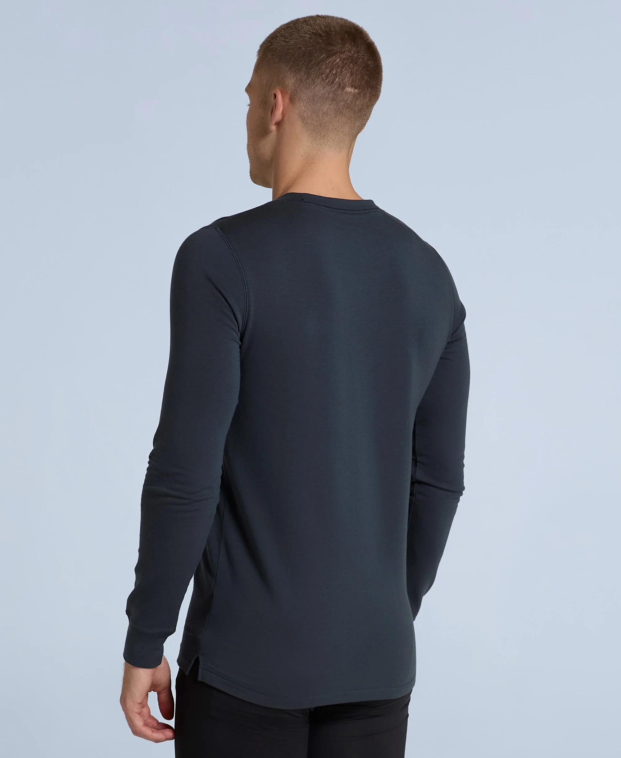 Blaze Mens Base Layer Top - Navy - Image 4