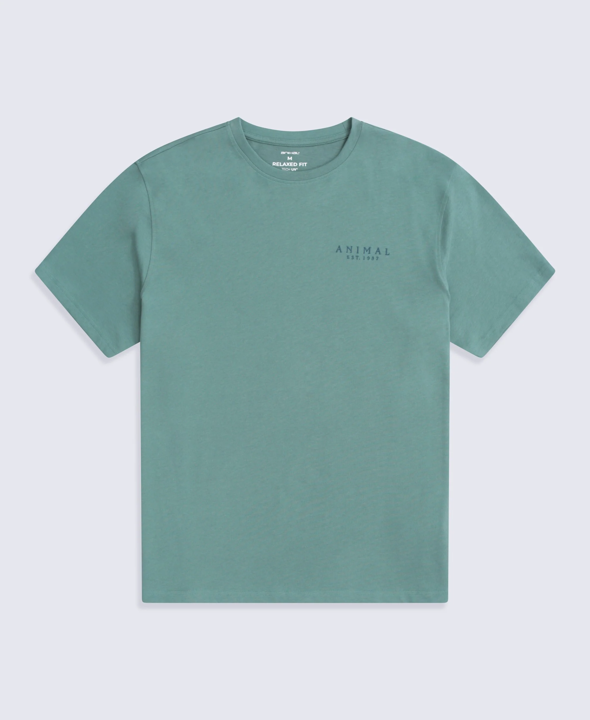 Chase Mens Plain Relaxed T-Shirt - Green