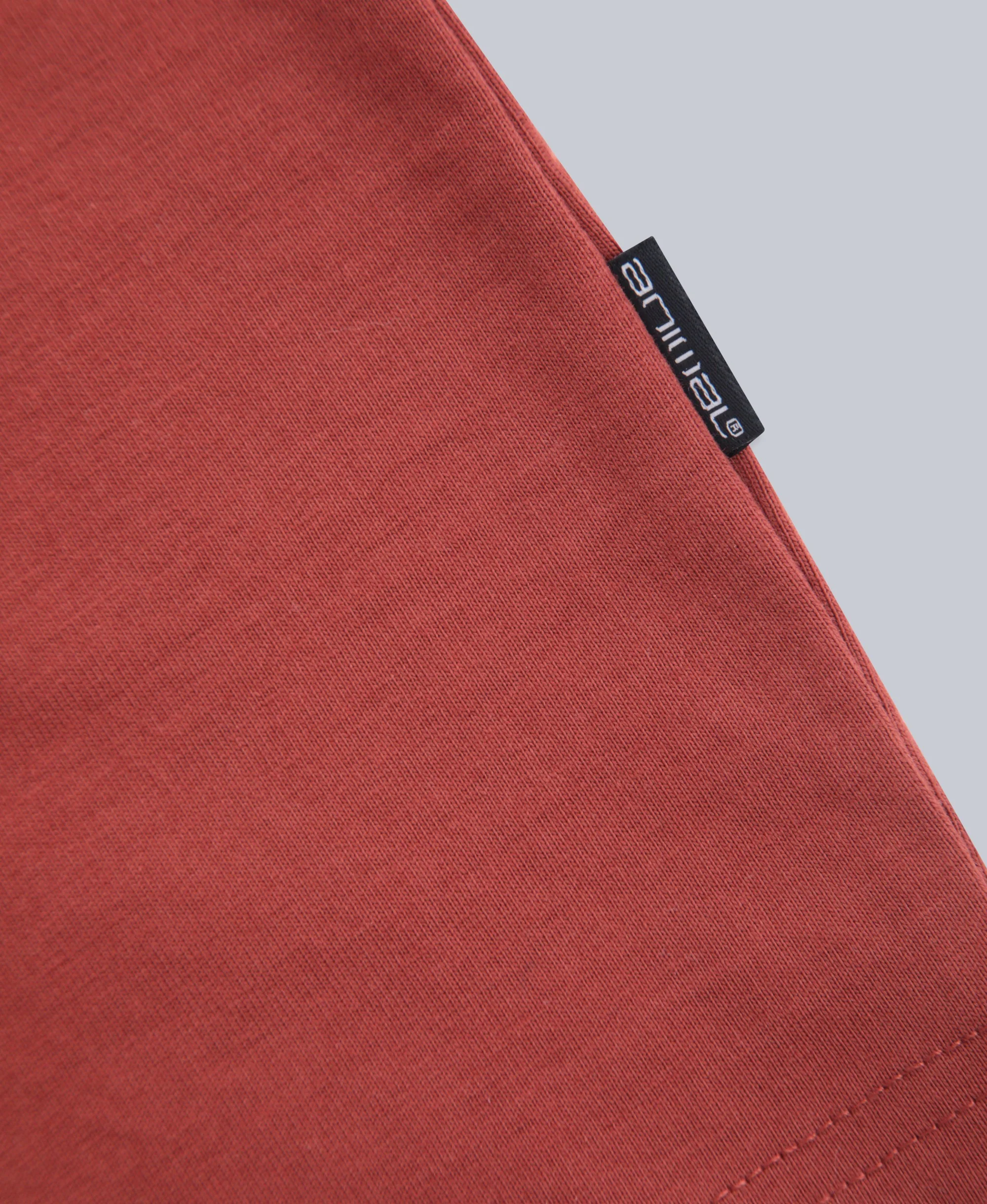 Chase Mens Plain Relaxed T-Shirt - Orange - Image 9