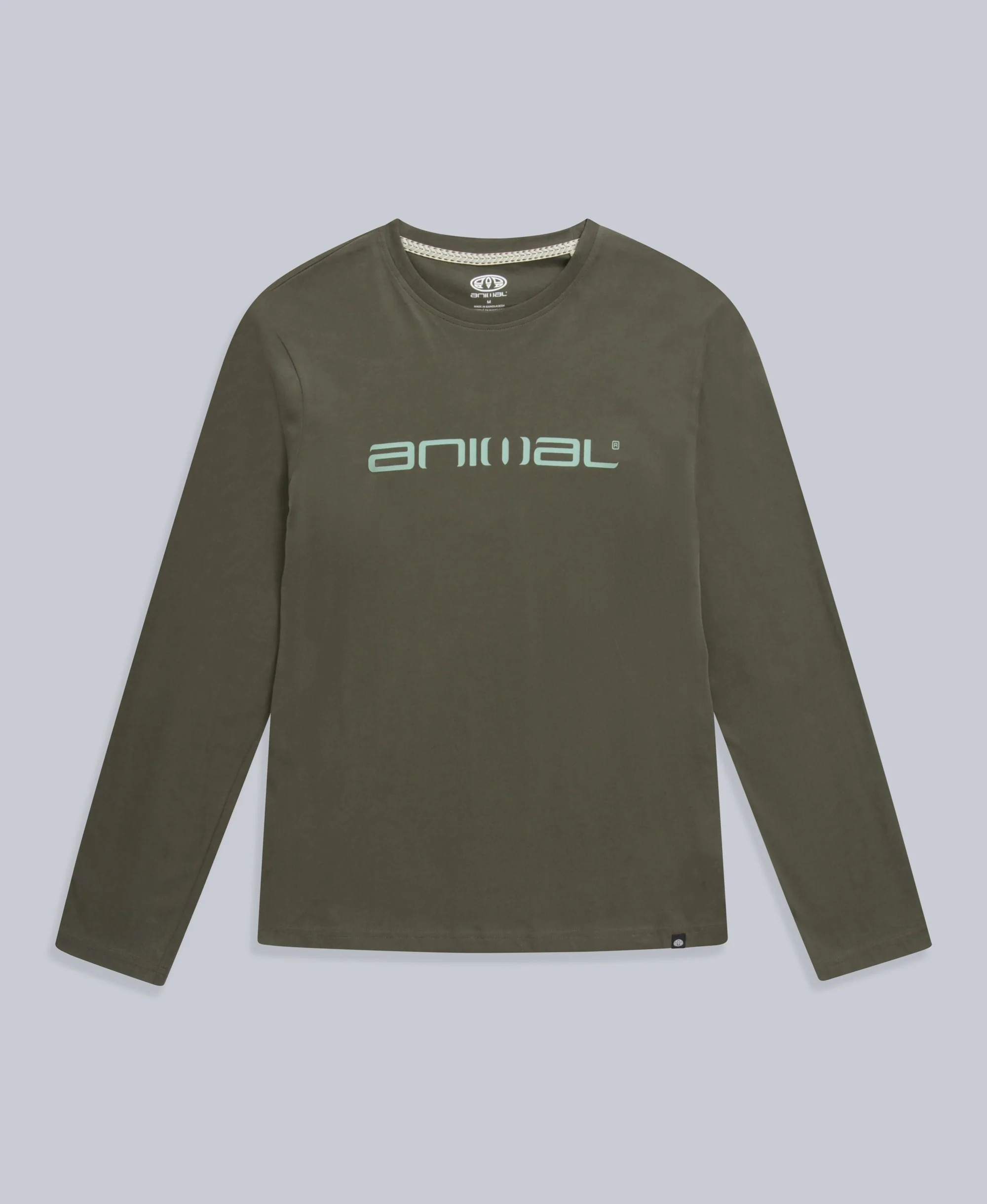 Classico Mens Long Sleeve Tee - Khaki - Image 5