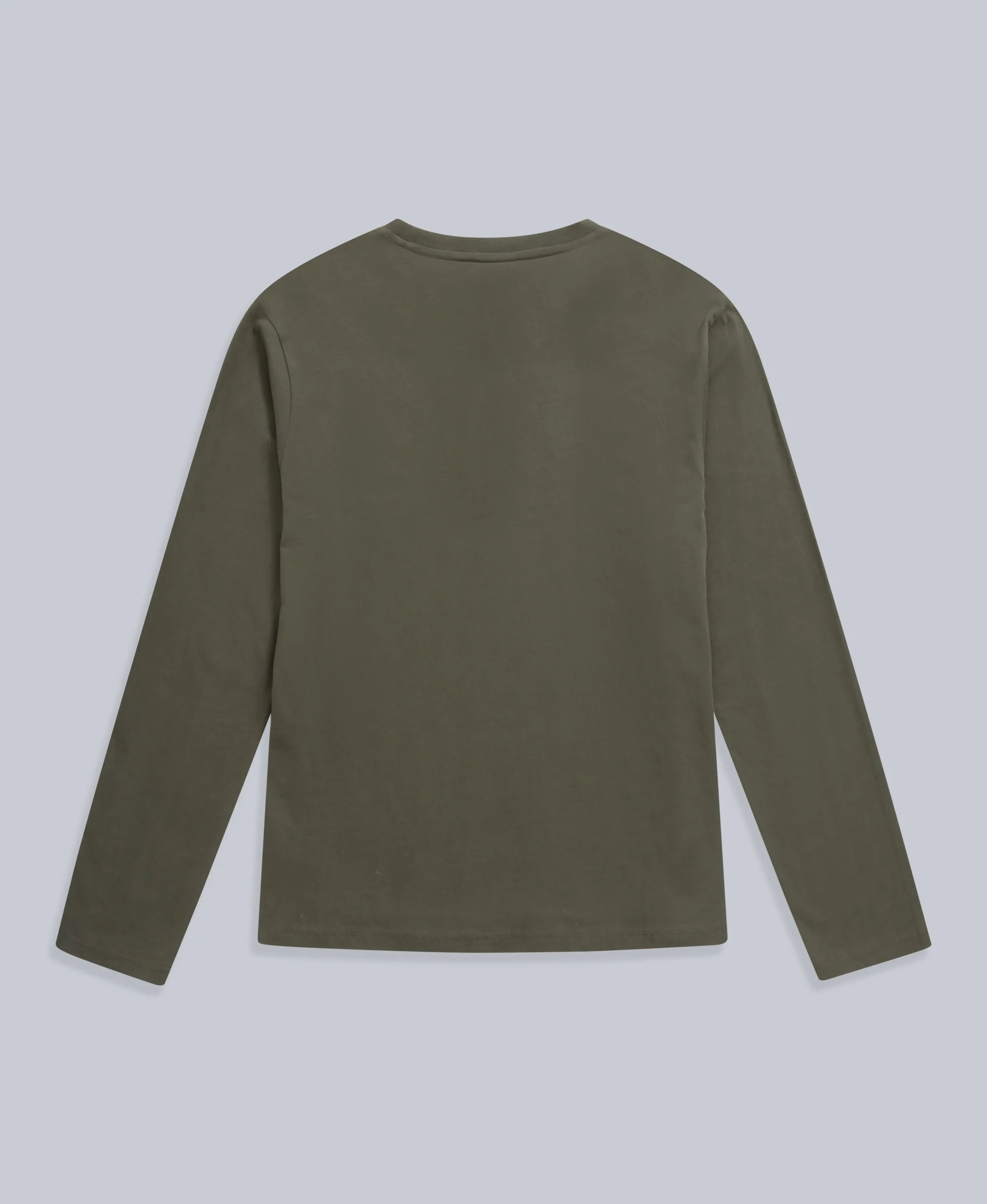 Classico Mens Long Sleeve Tee - Khaki - Image 6
