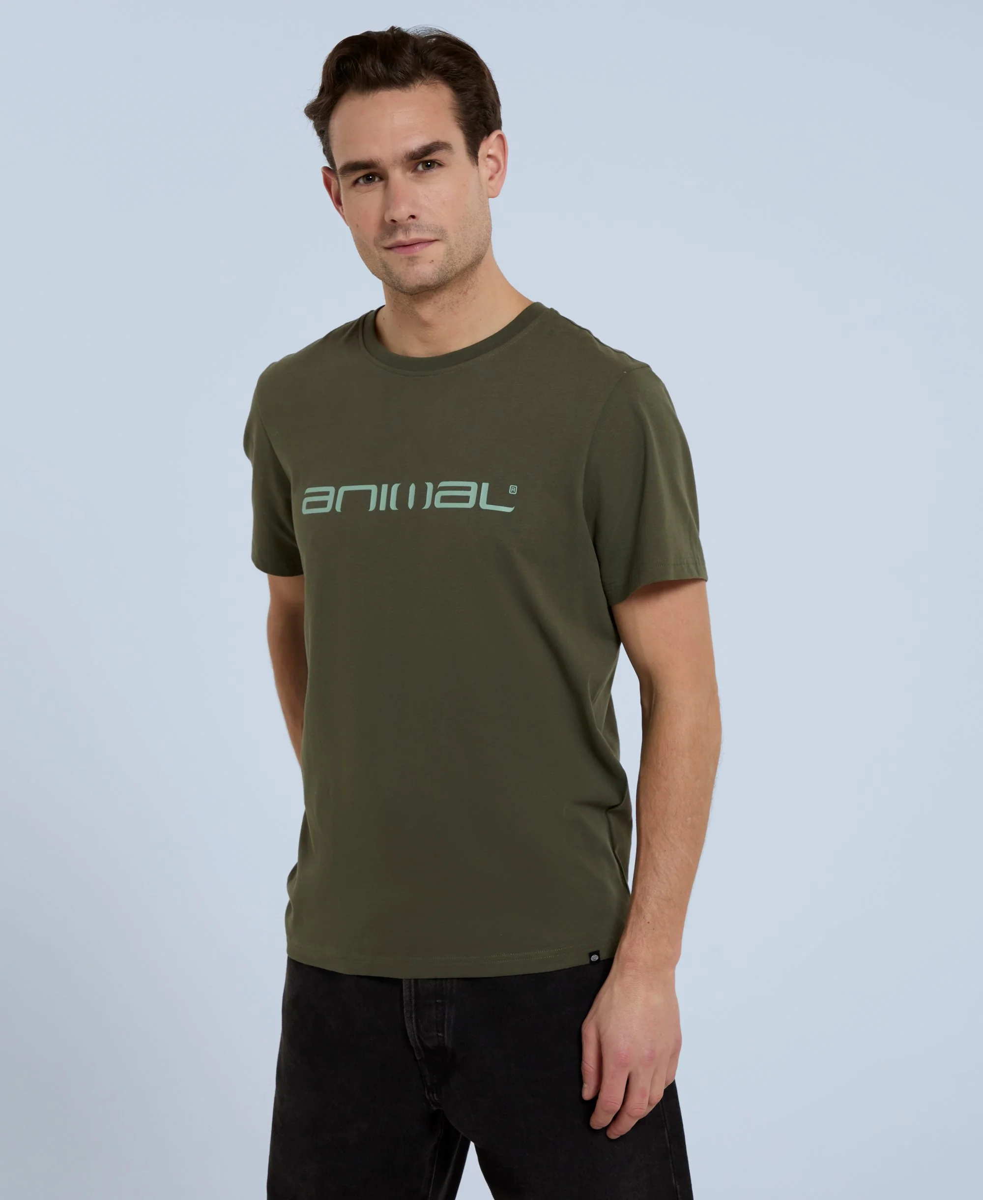 Classico Mens T-Shirt - Khaki - Image 3
