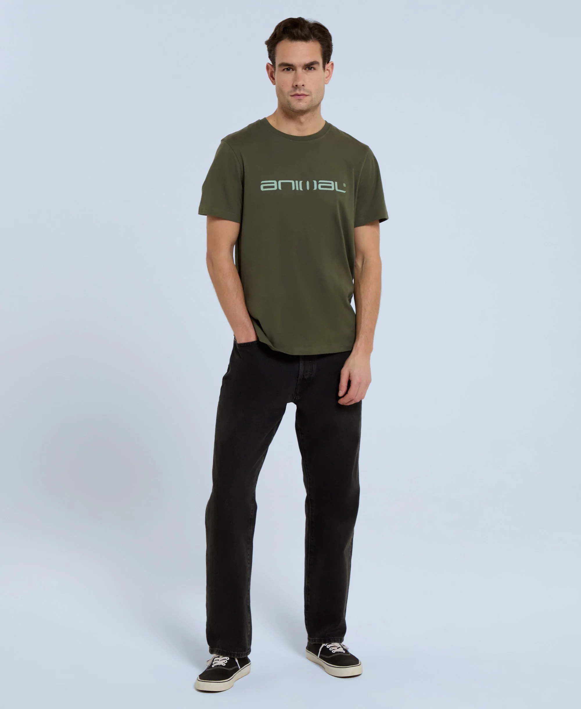 Classico Mens T-Shirt - Khaki - Image 5
