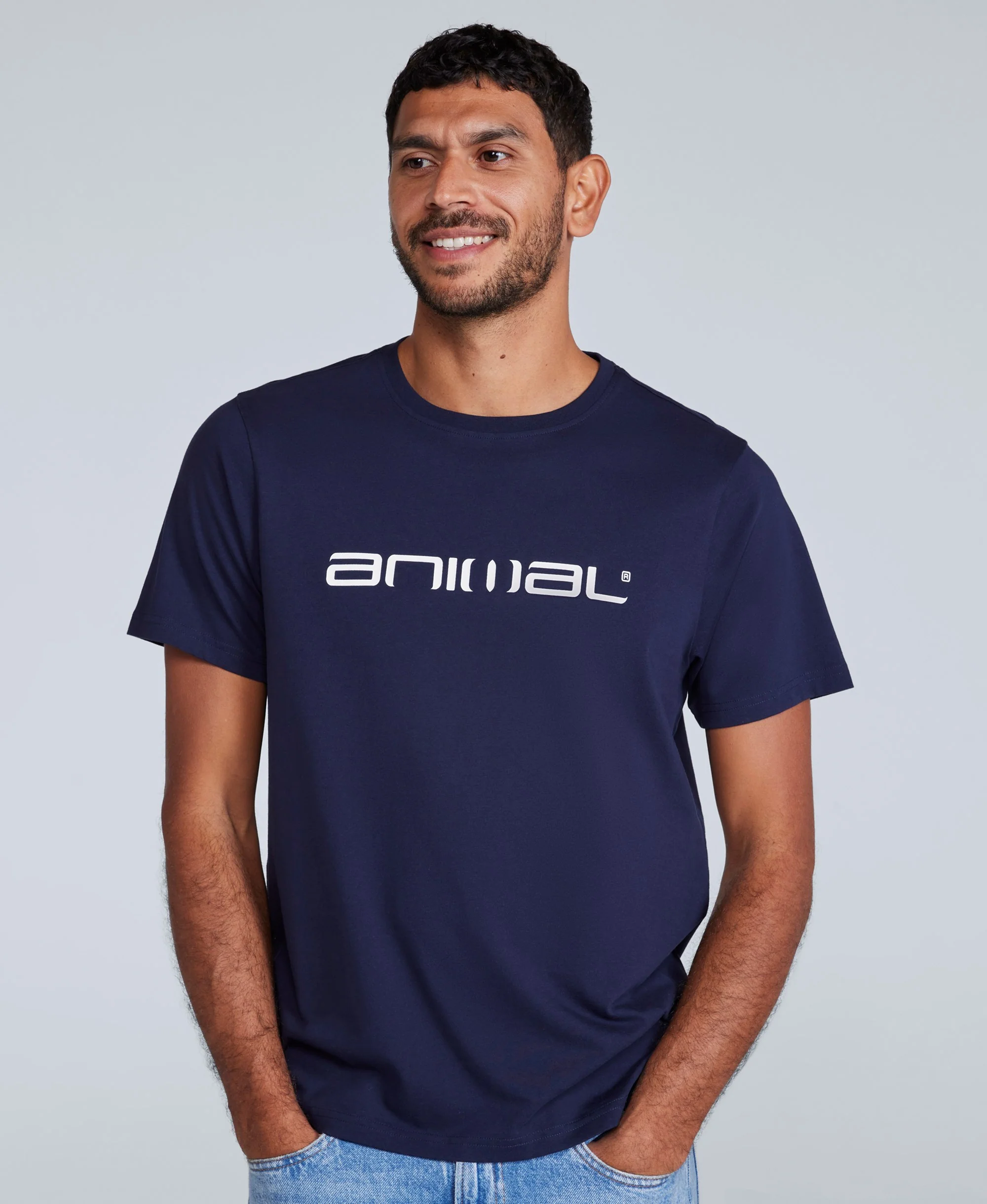 Classico Mens T-Shirt - Navy - Image 2