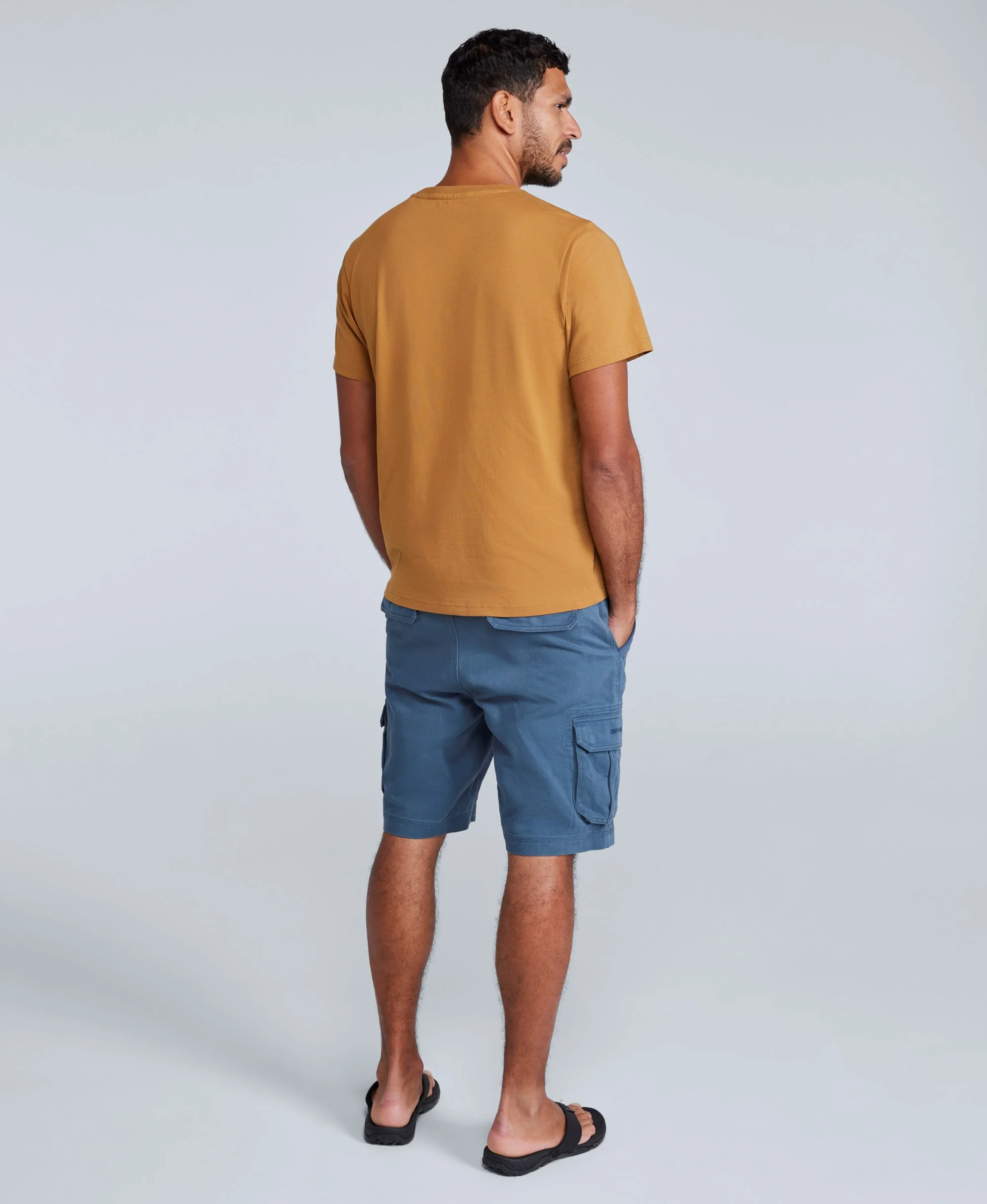 Classico Mens T-Shirt - Mustard - Image 5
