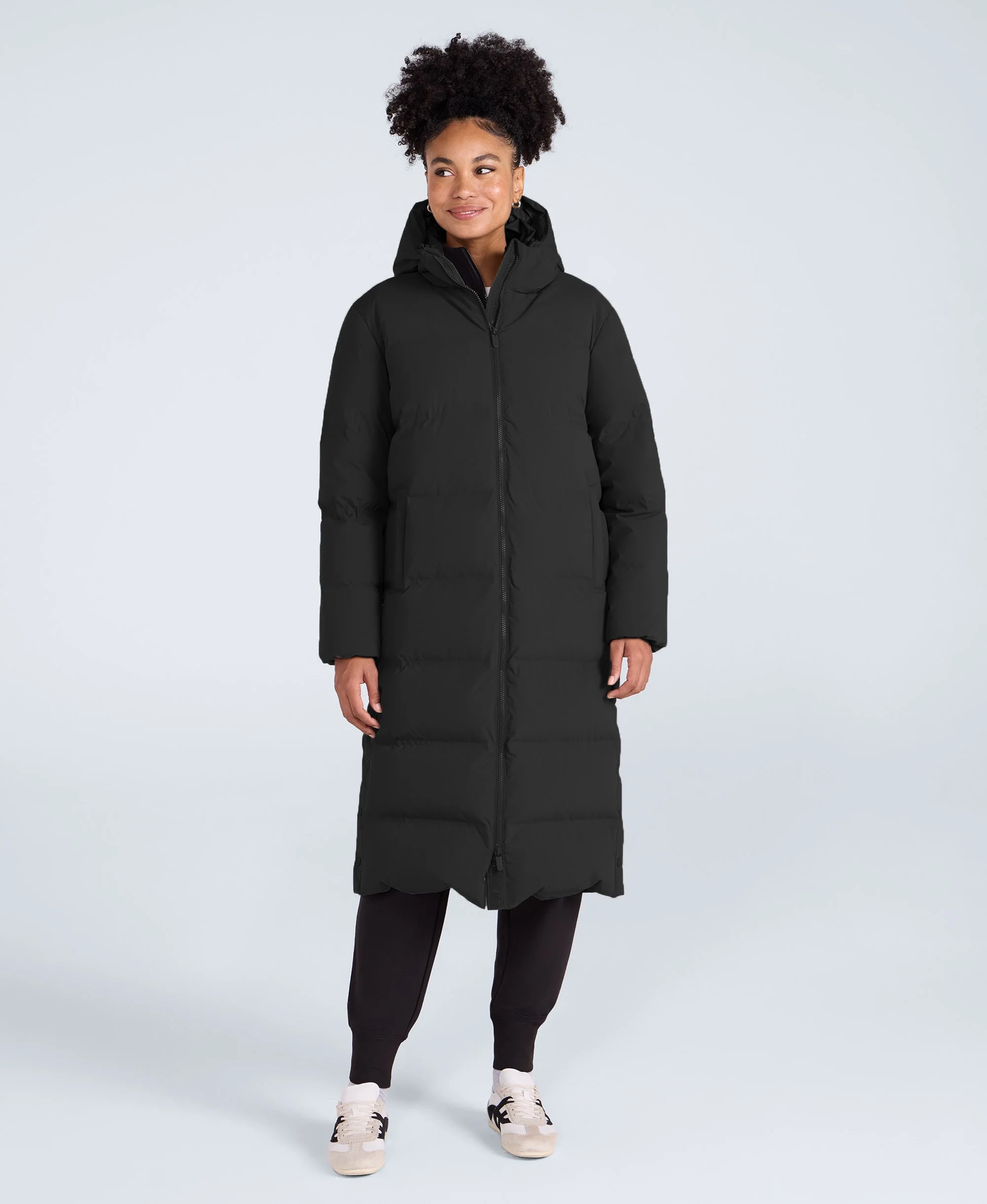 Cosi Cloud Womens Down Coat - Black - Image 2