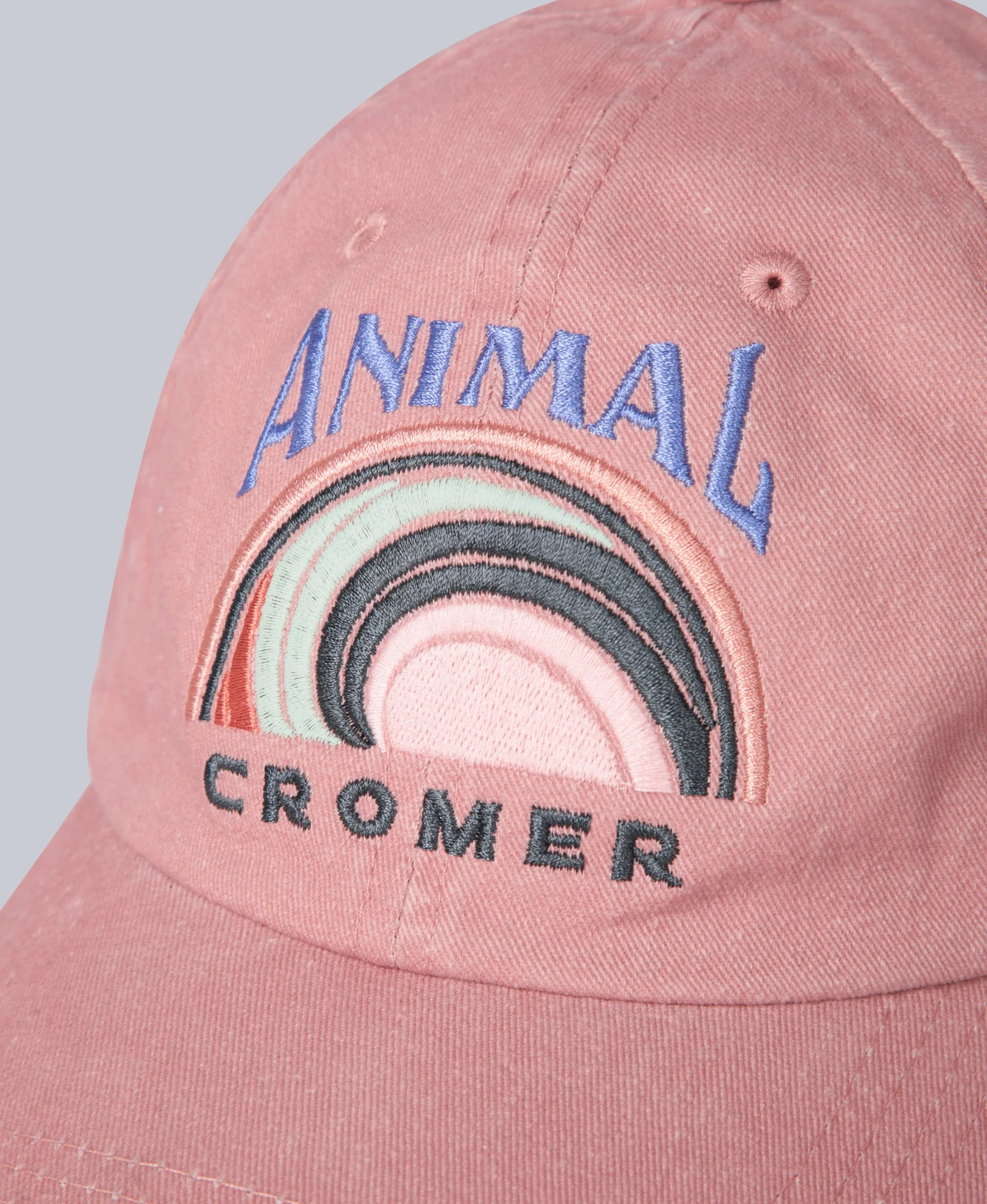 Cromer Baseball Cap - Coral - Image 5