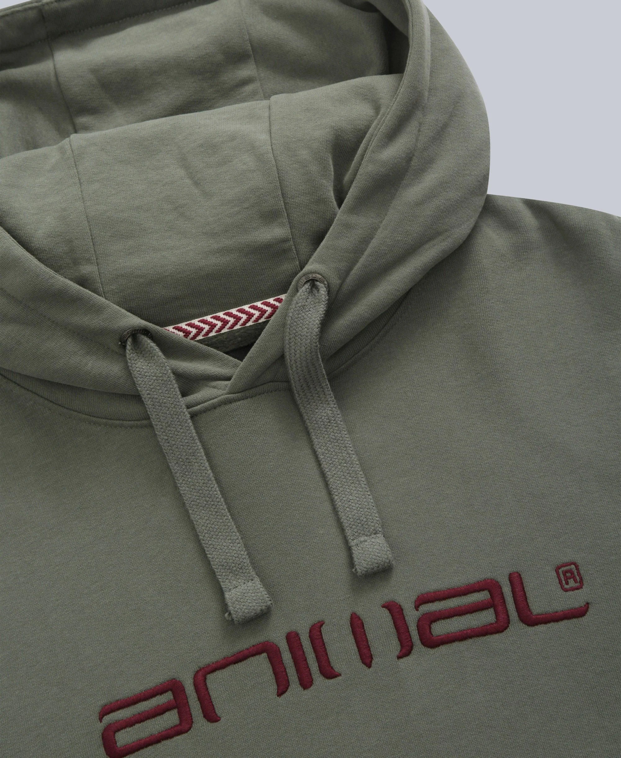 Driver Mens Logo Hoodie - Khaki - Image 3