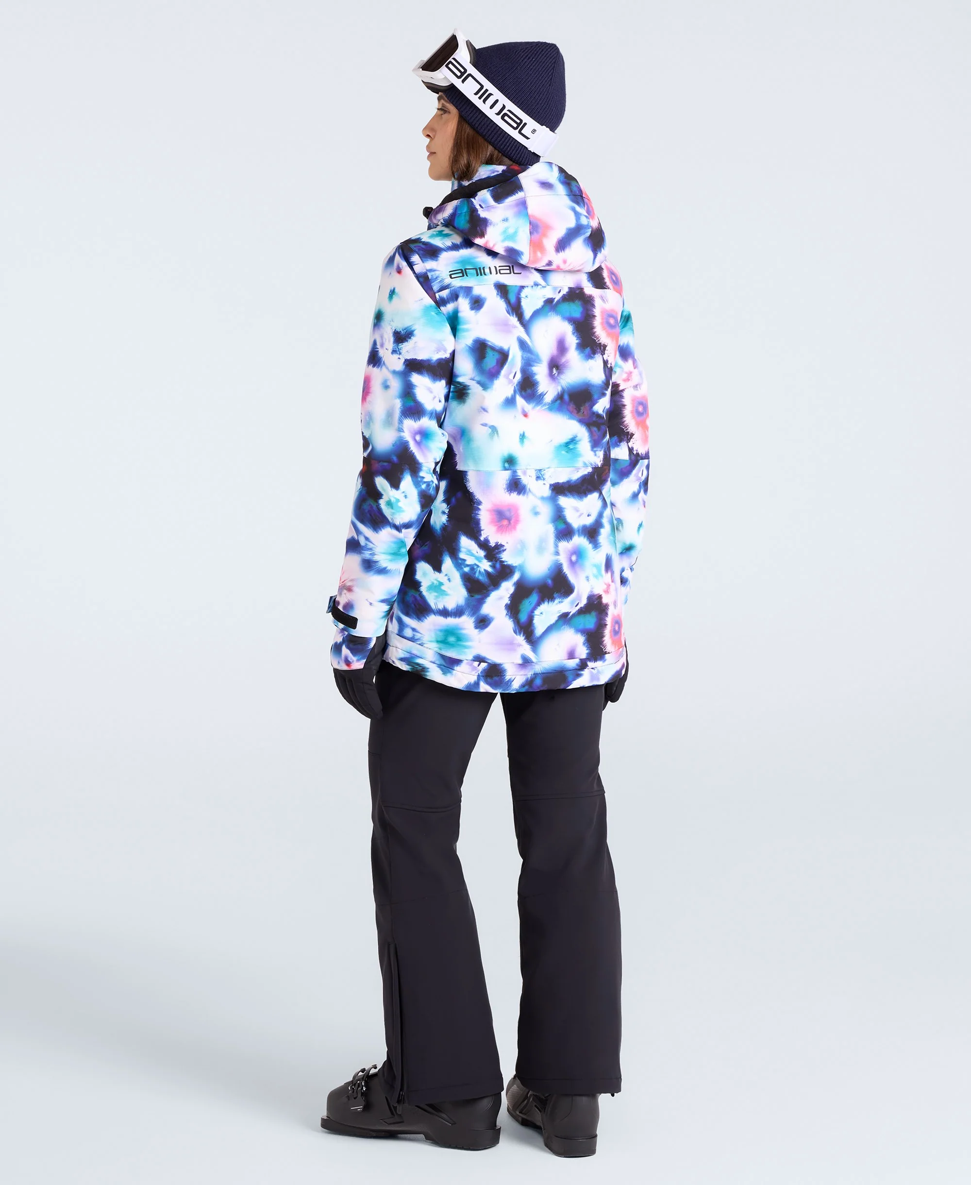 Edge Womens Ski Jacket - Blue - Image 6
