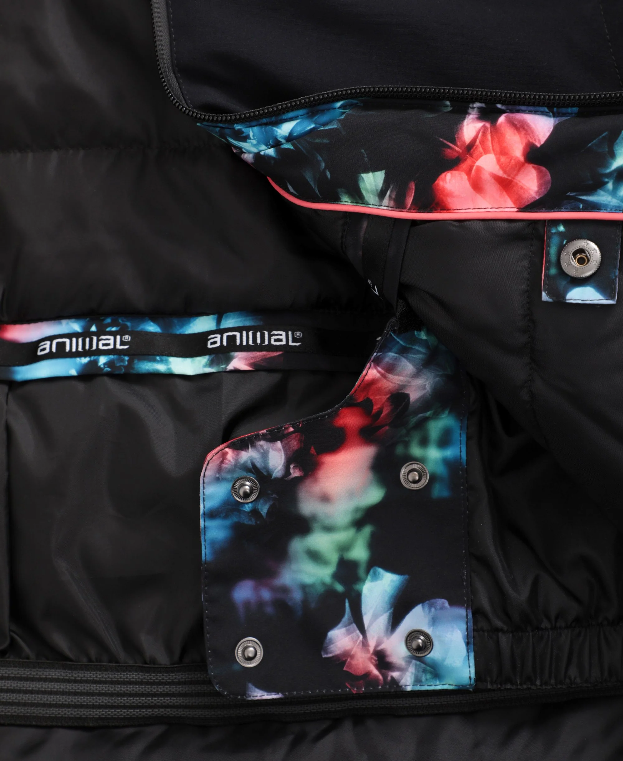 Edge Womens Ski Jacket - Coral - Image 10