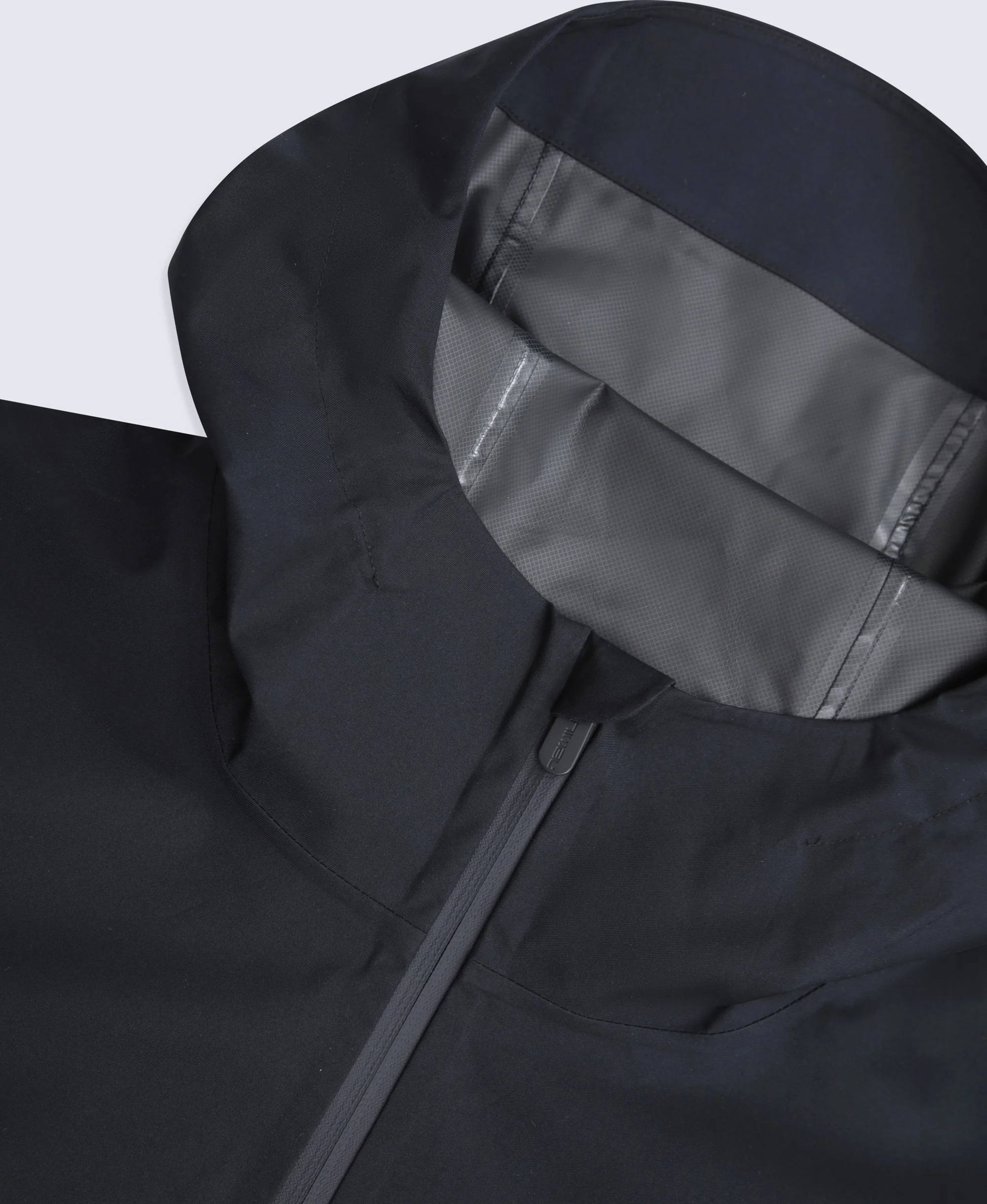 Elements Mens 2.5 Layer Waterproof Jacket - Black - Image 9
