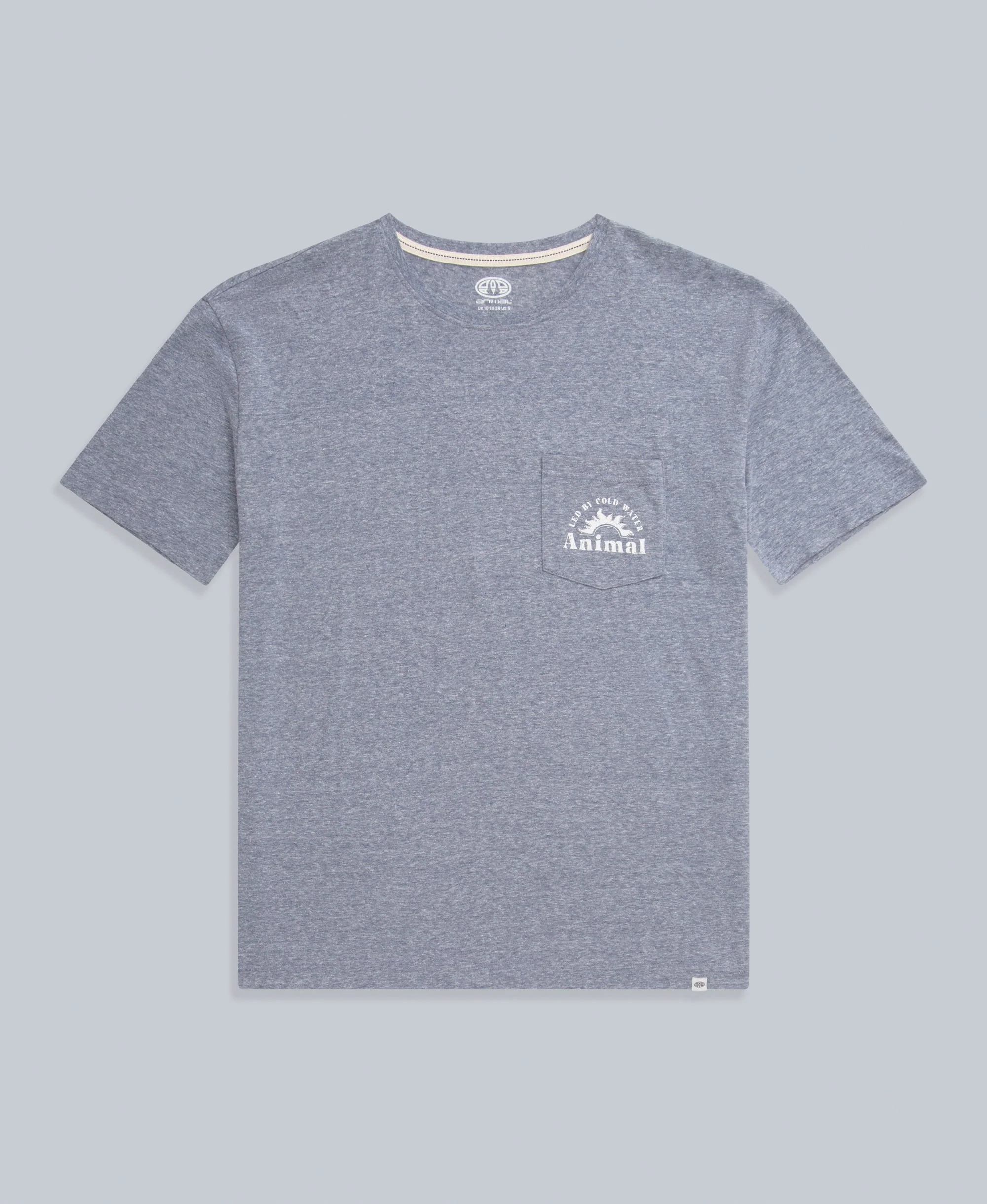 Elena Womens Pocket T-Shirt - Navy - Image 5