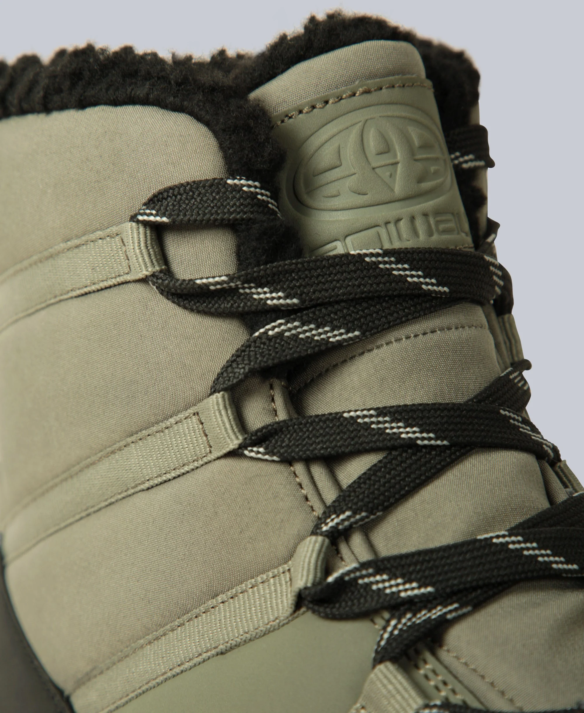 Filey Mens Snow Boots - Khaki - Image 10