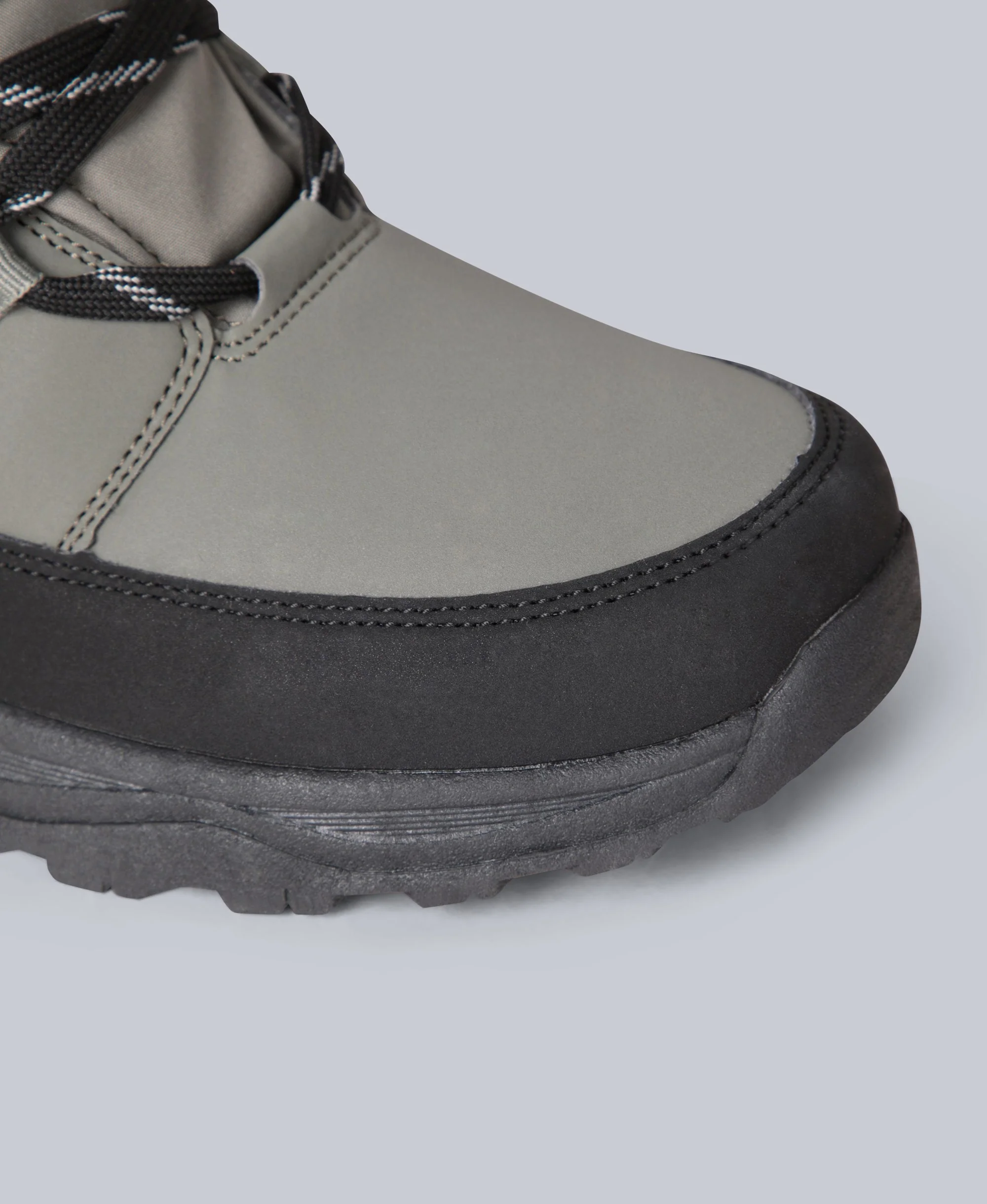 Filey Mens Snow Boots - Khaki - Image 9