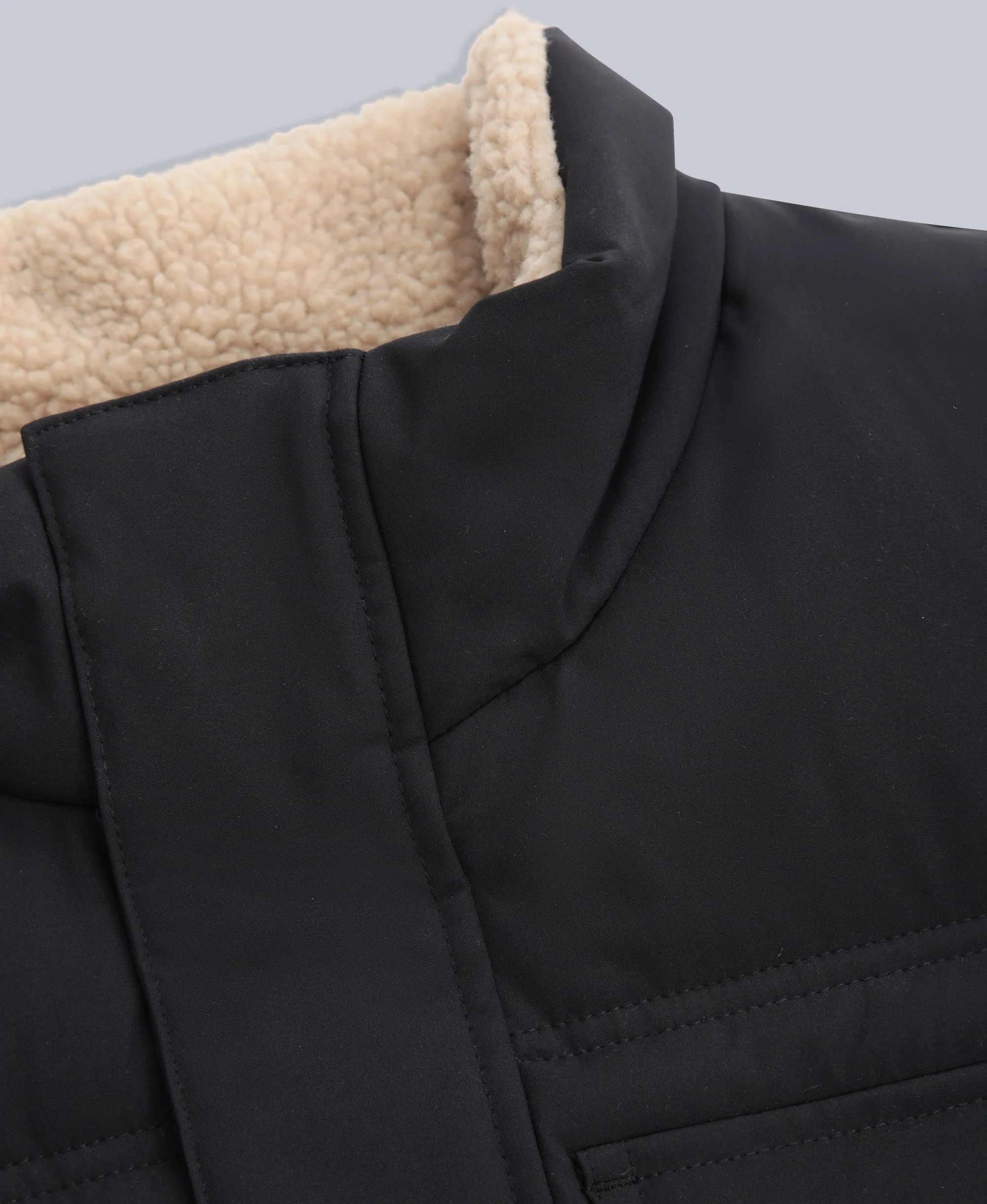 Fistral Mens Padded Gilet - Black - Image 9