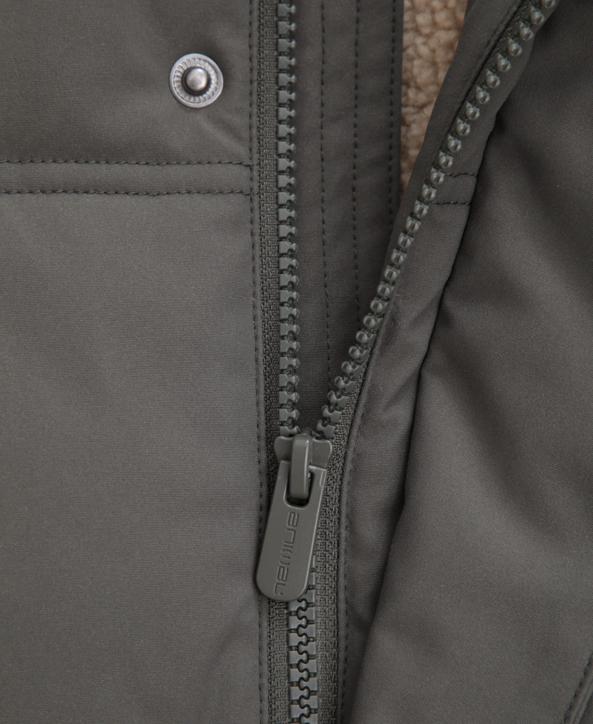 Fistral Mens Padded Jacket - Khaki - Image 10