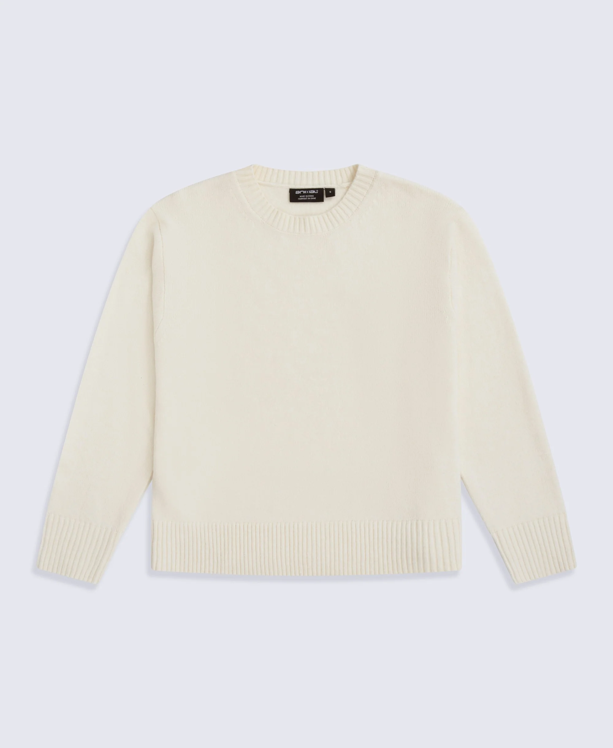 Fluffy Womens Jumper - Light Beige - Image 6