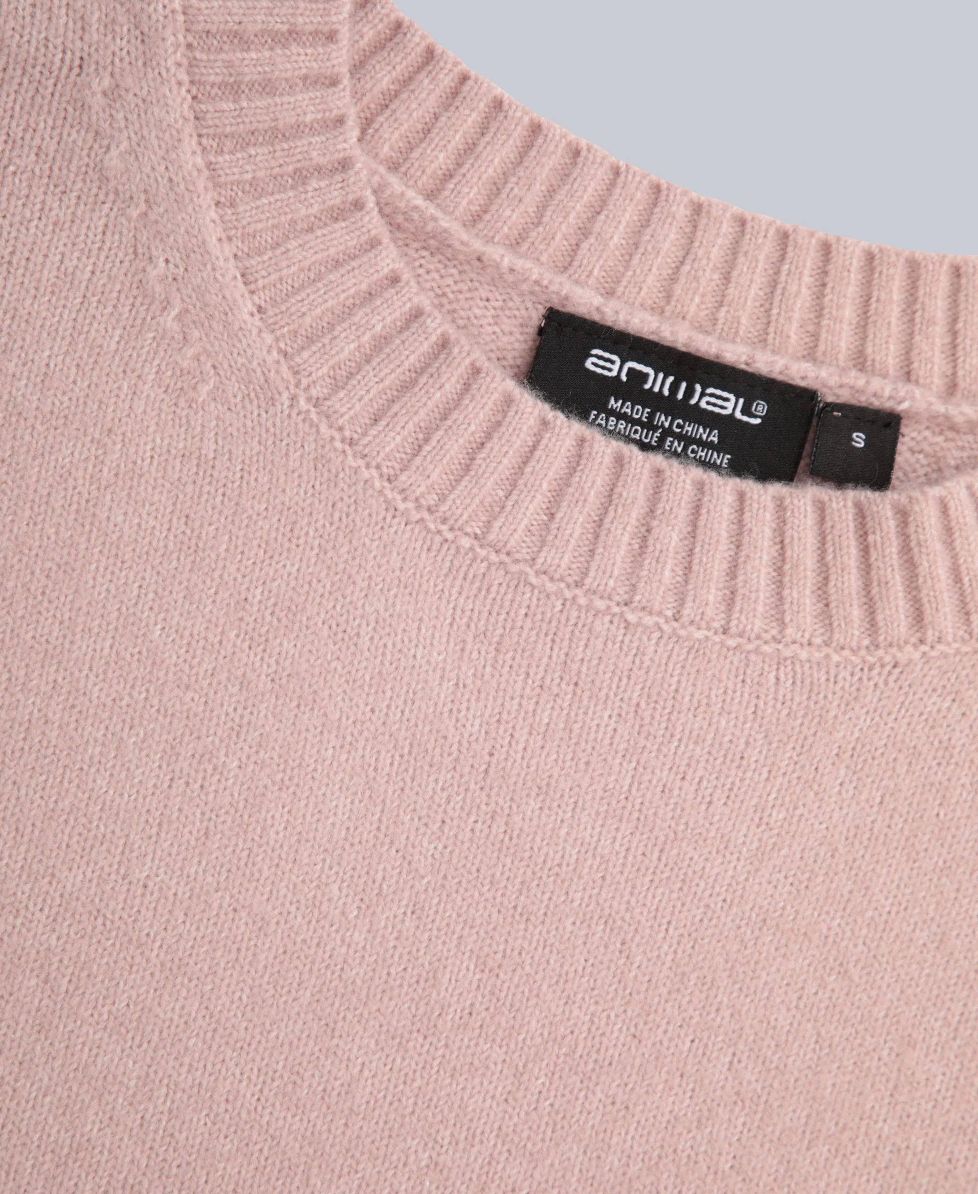 Fluffy Womens Jumper - Pink - Image 3
