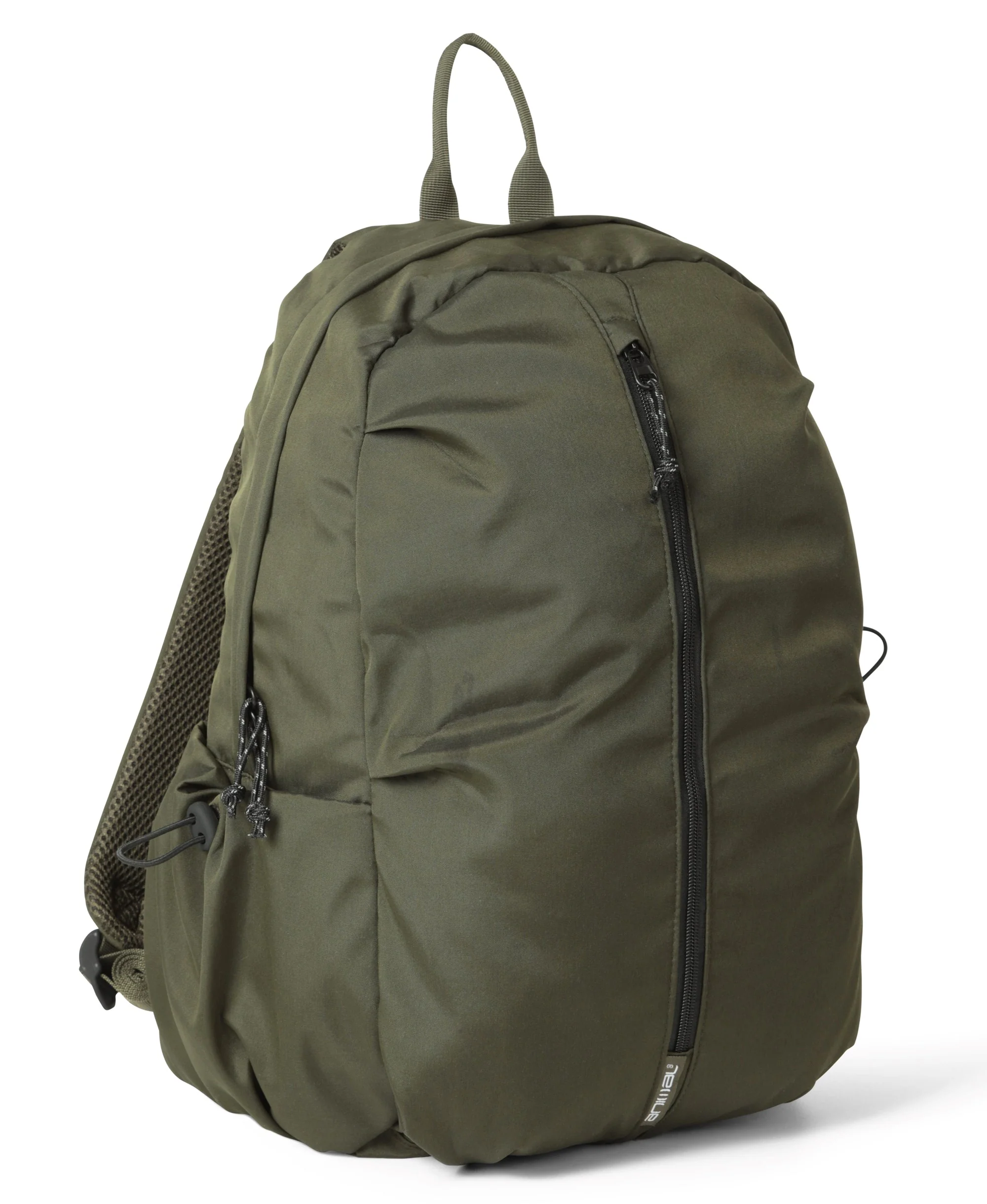 Front Zip Backpack 17L - Khaki - Image 9