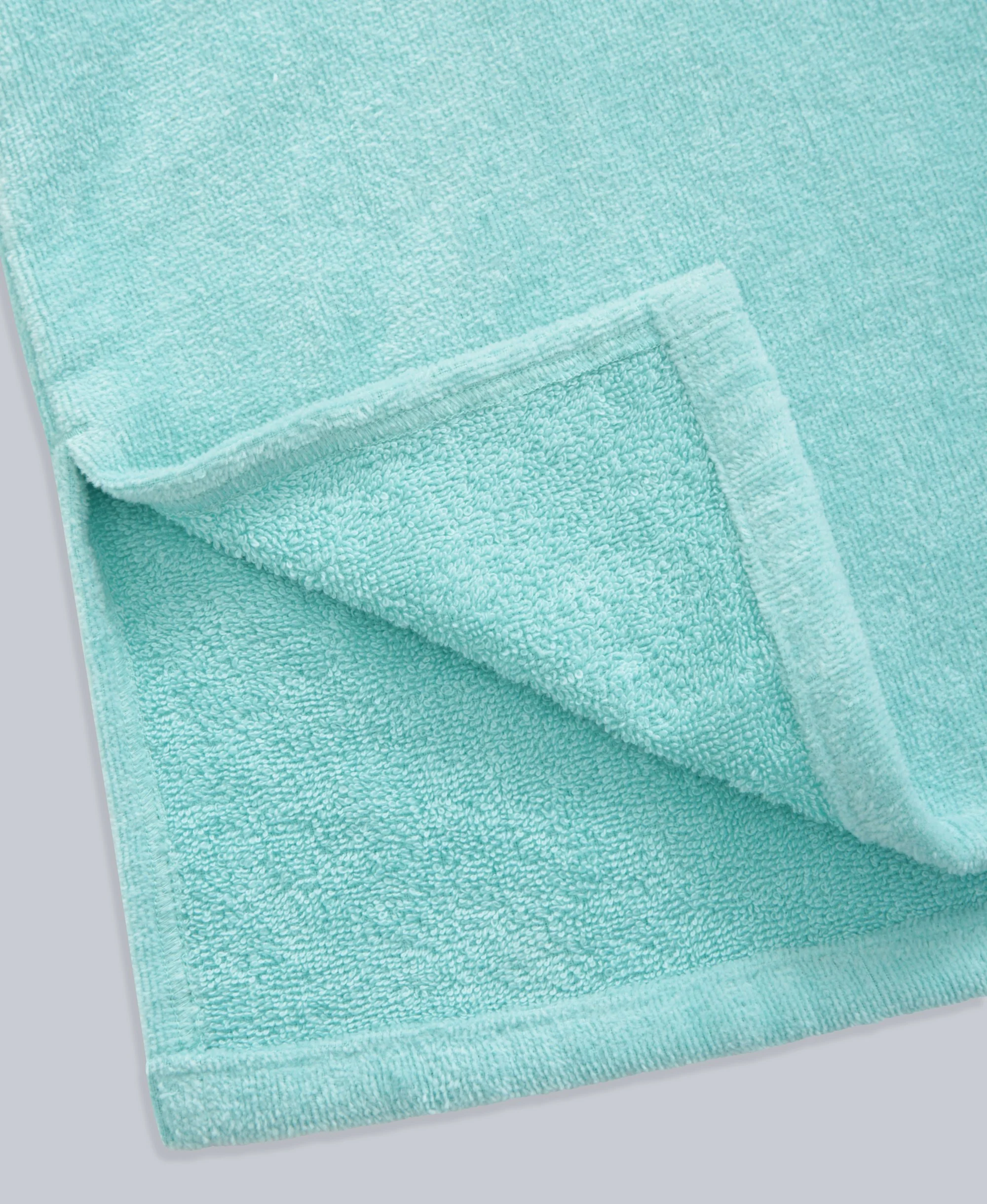Gill Kids Towelling Poncho - Turquoise - Image 9