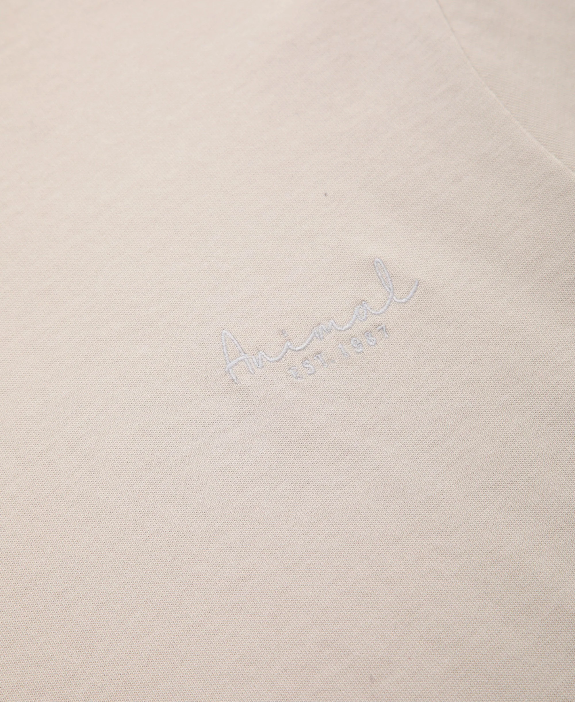 Grace Womens Heavyweight T-Shirt - Beige - Image 3