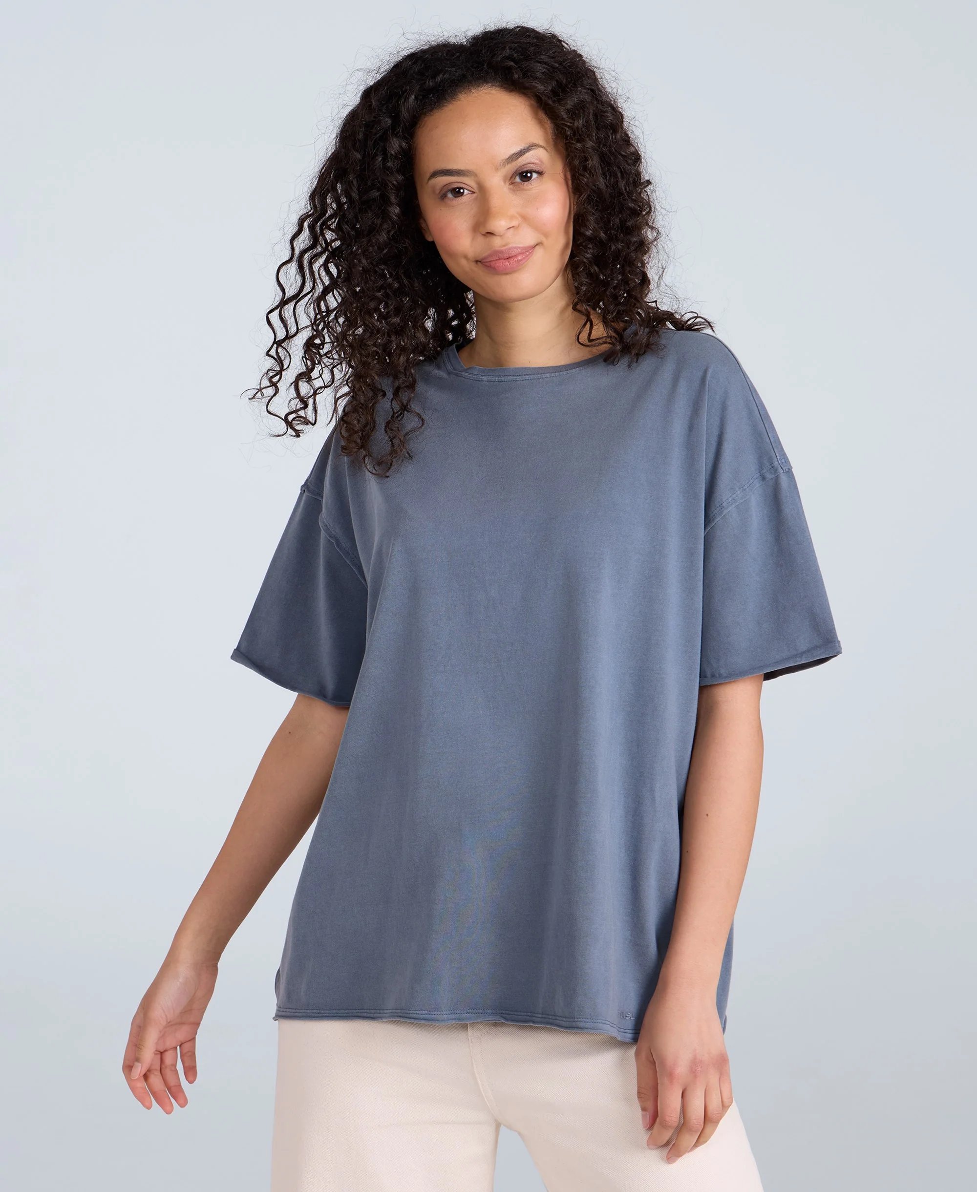 Harper Womens Oversized T-Shirt - Petrol
