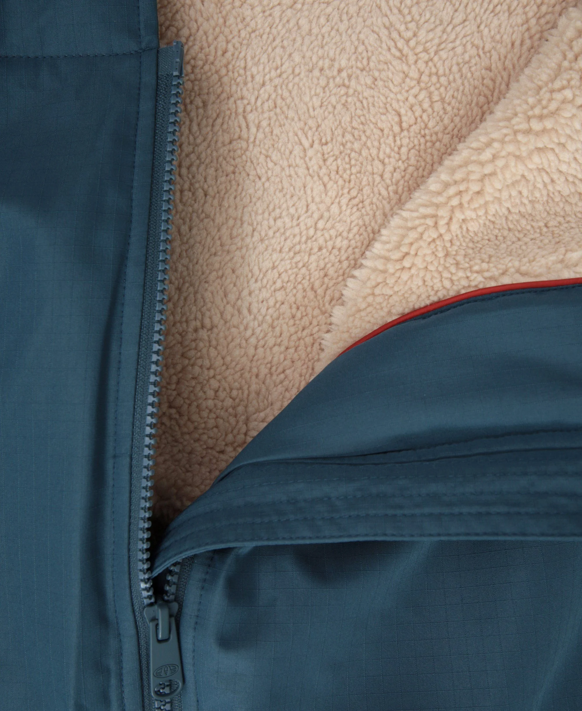 Hazey Mens Waterproof Beach Parka - Blue - Image 10
