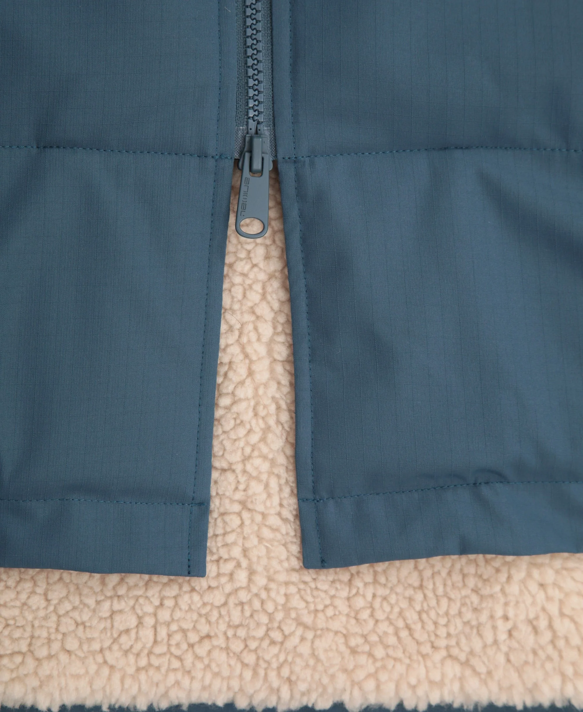 Hazey Womens Waterproof Beach Parka - Blue - Image 6