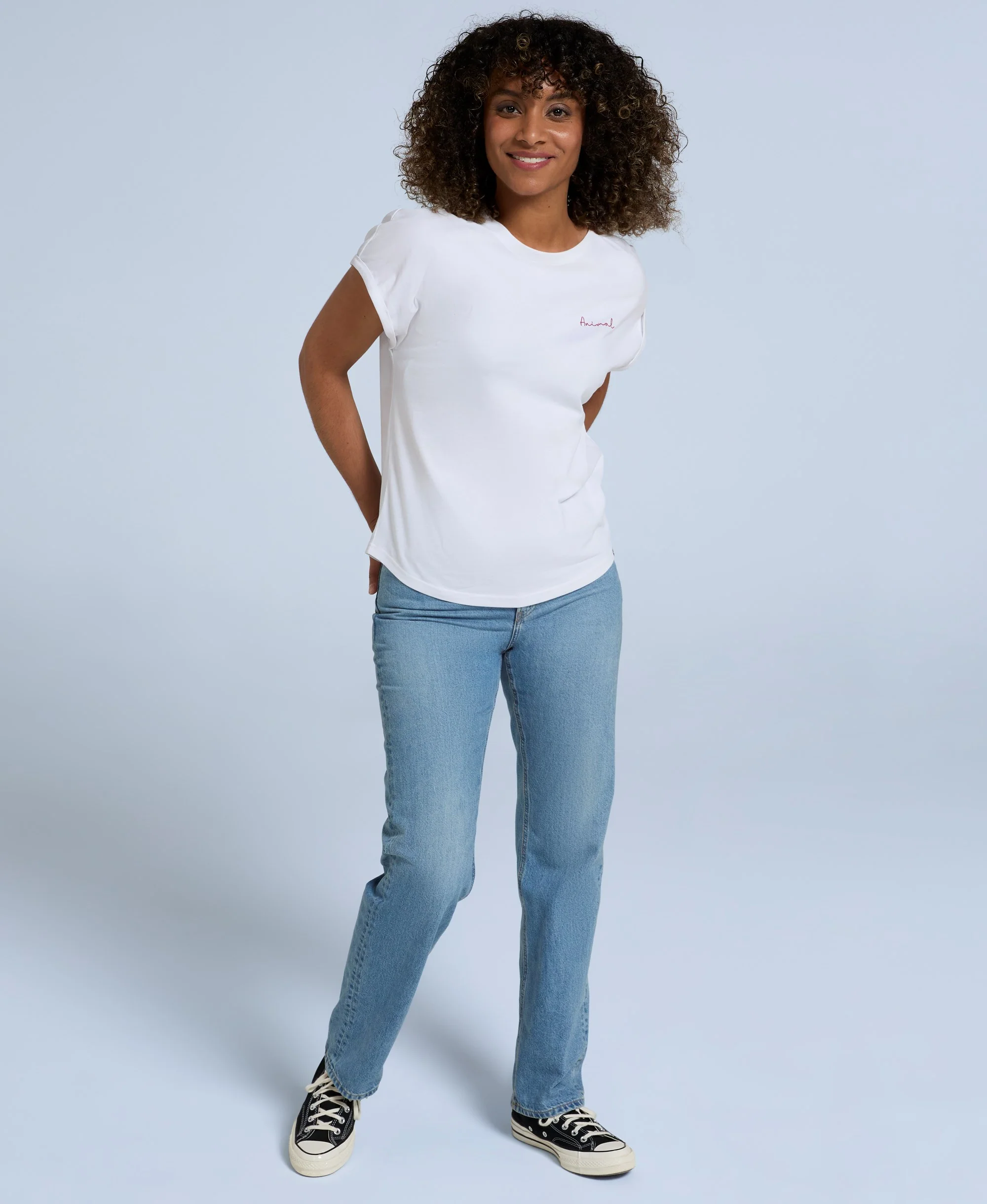 Holly Womens Logo T-Shirt - White - Image 2