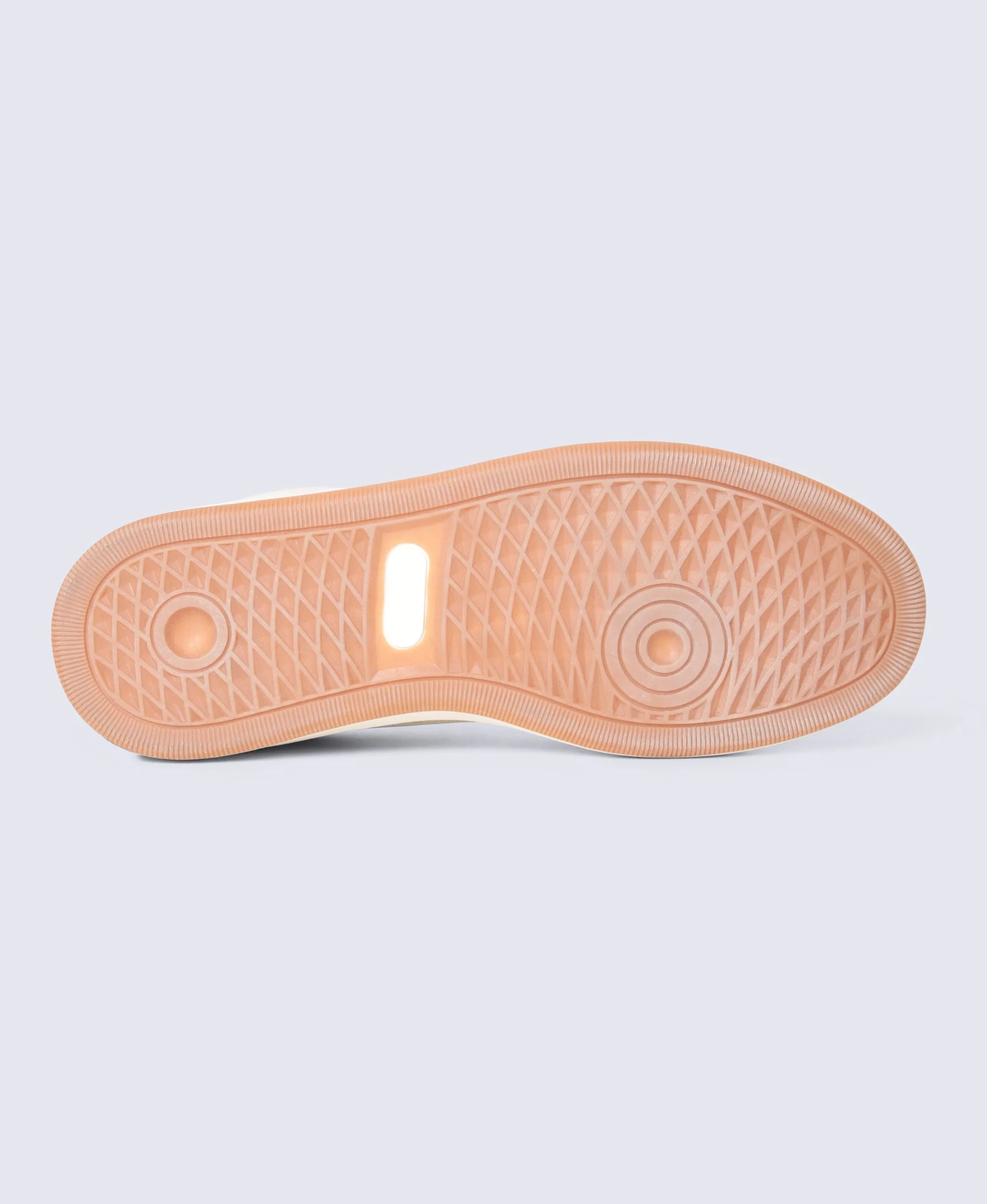 Hudson Mens Casual Trainer - Beige - Image 3
