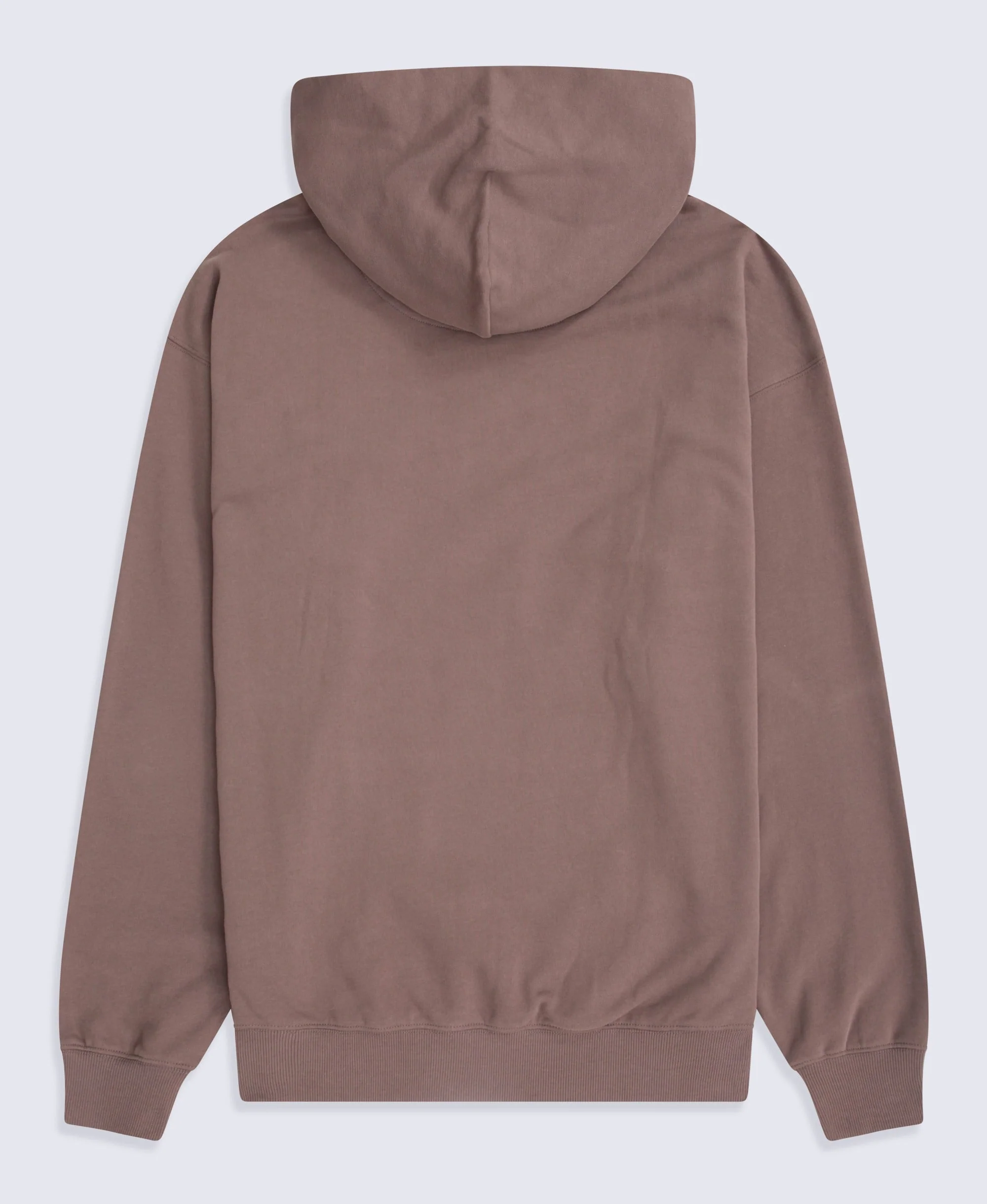Icon Mens Drop Shoulder Hoodie - Brown - Image 6