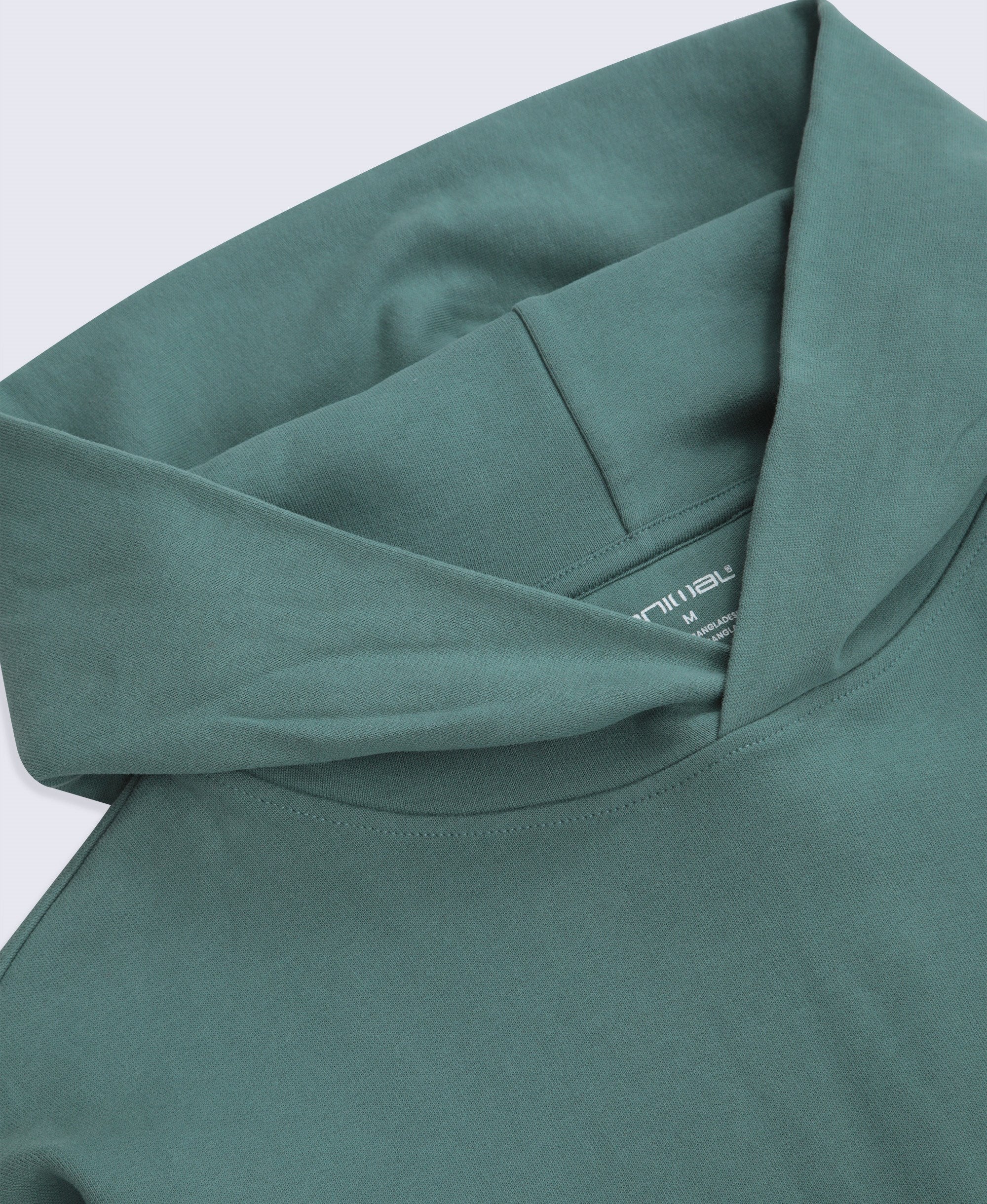 Icon Mens Drop Shoulder Hoodie - Dark Green - Image 3