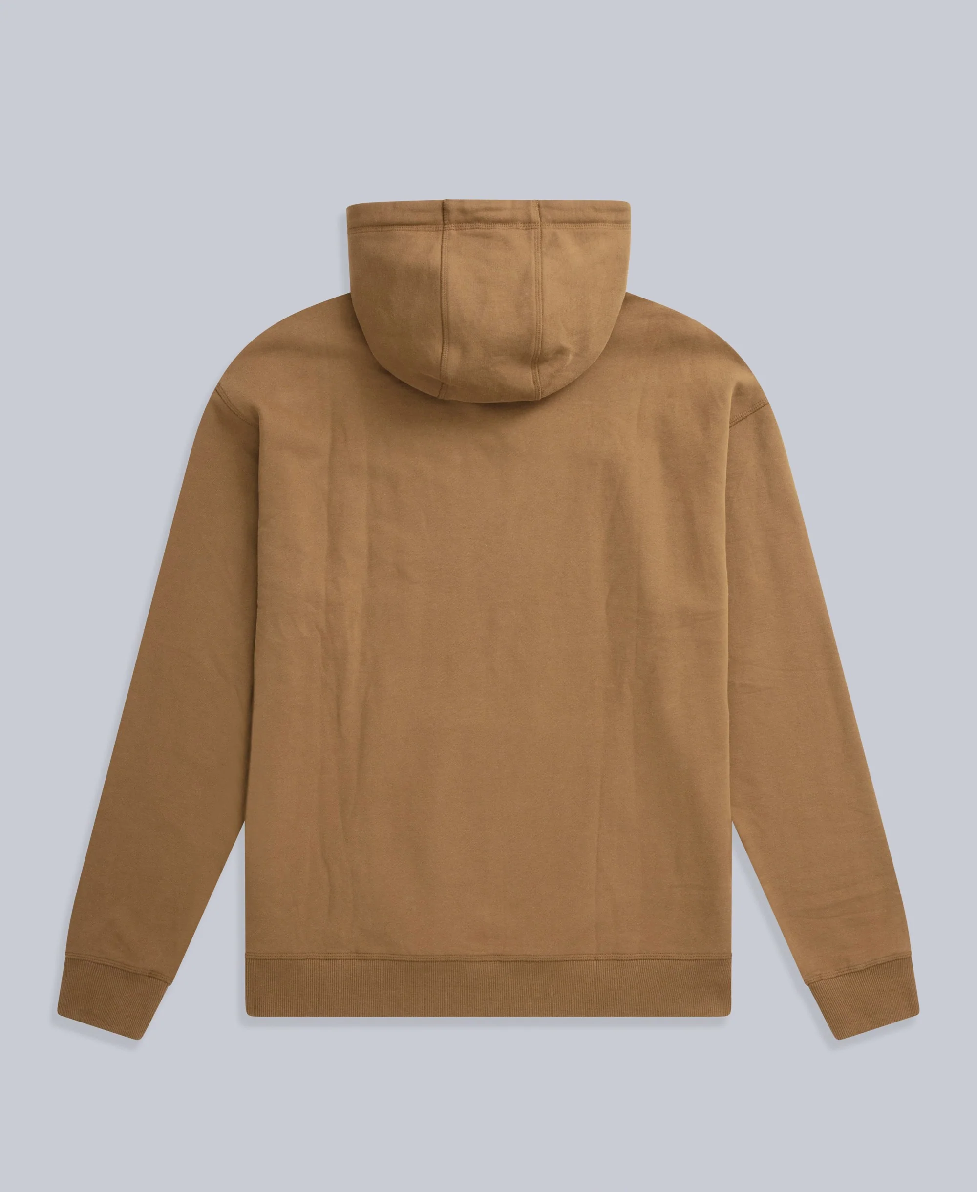 Icon Mens Drop Shoulder Hoodie - Taupe - Image 6