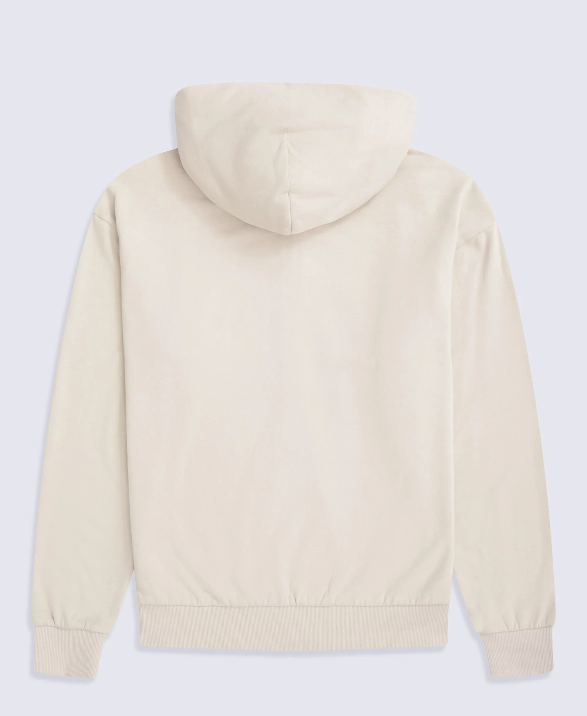 Icon Mens Logo Zip Through Hoodie - Beige - Image 7