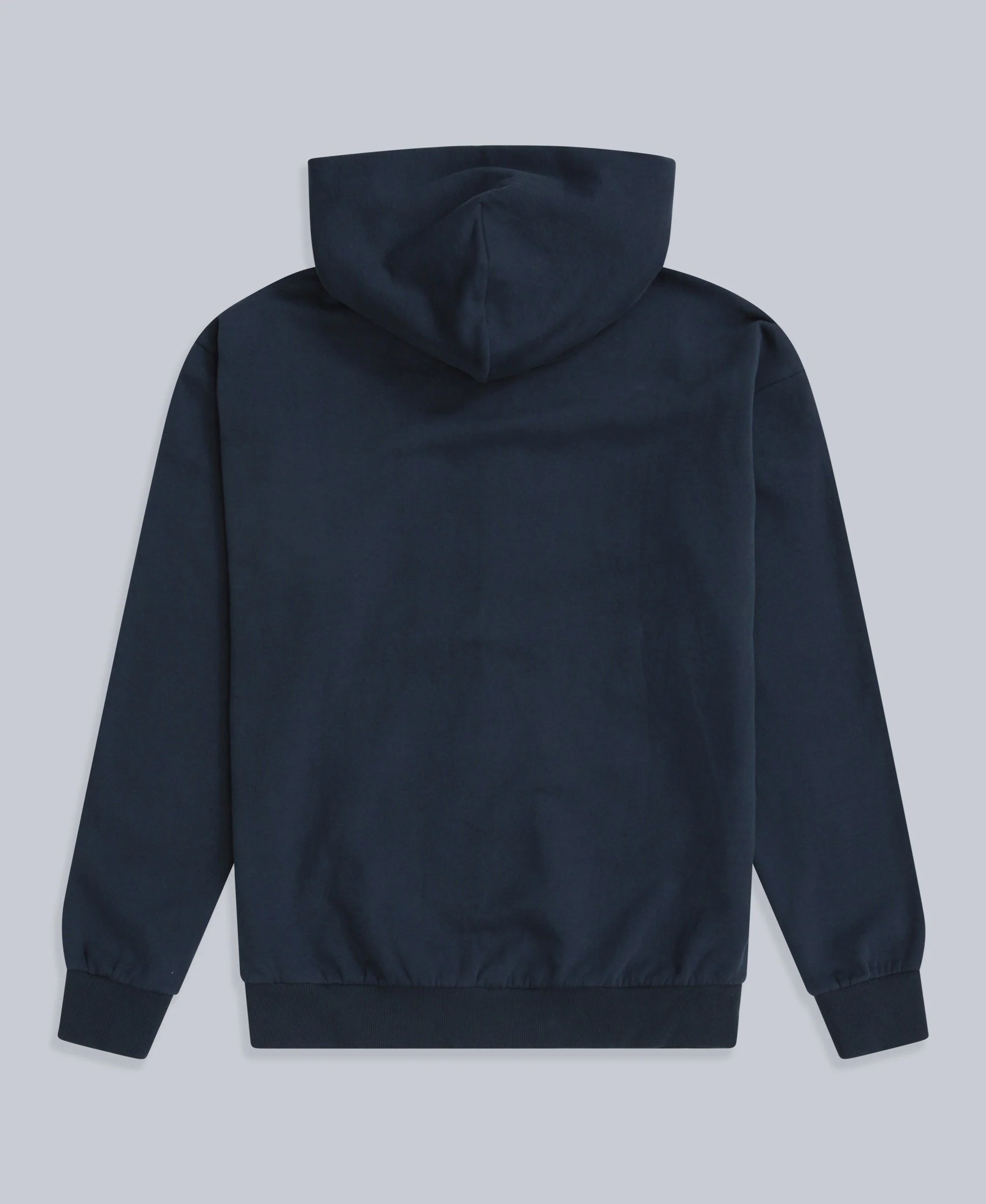 Icon Mens Logo Zip Through Hoodie - Dark Blue - Image 5