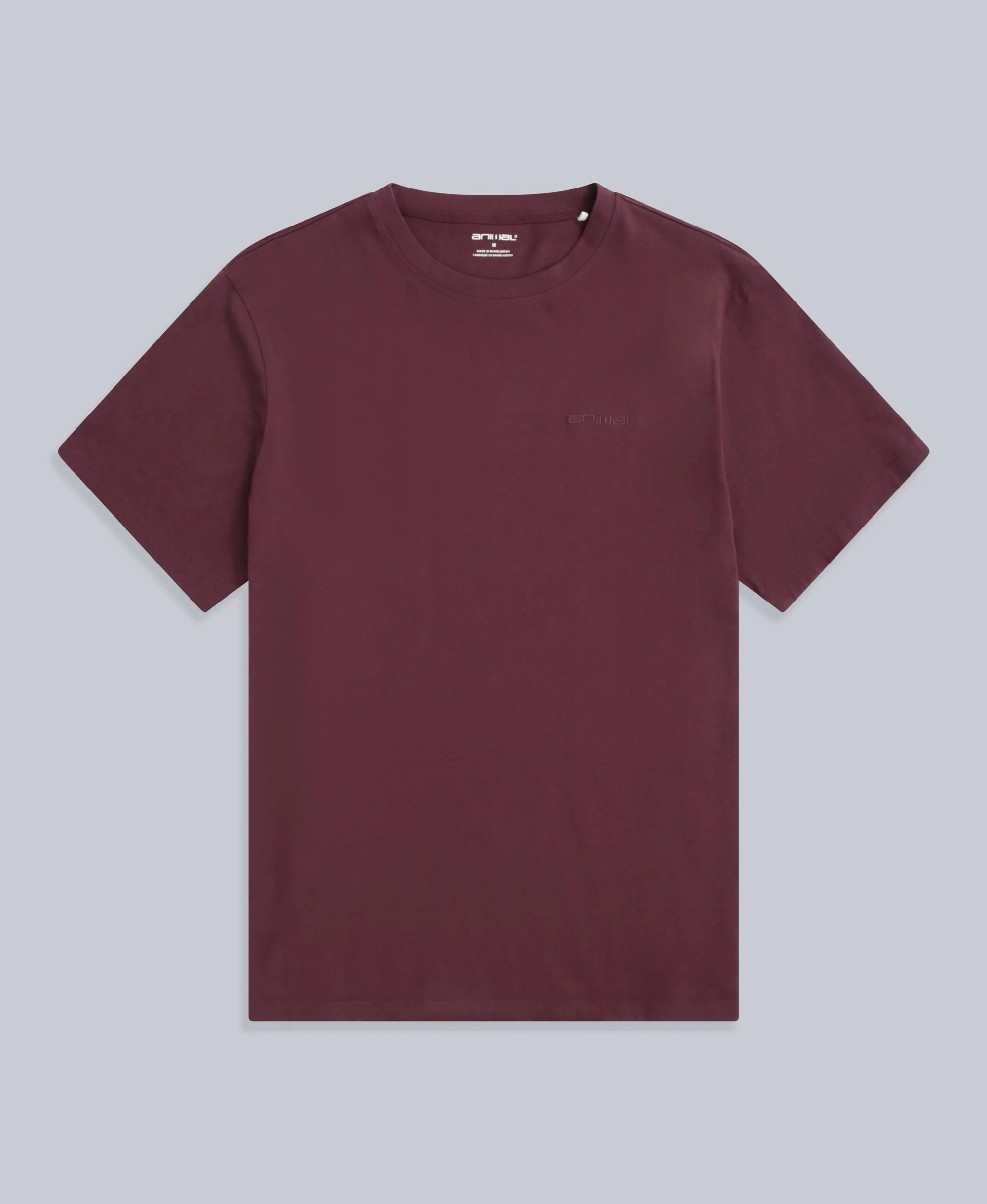 Icon Mens Logo T-Shirt - Burgundy - Image 5