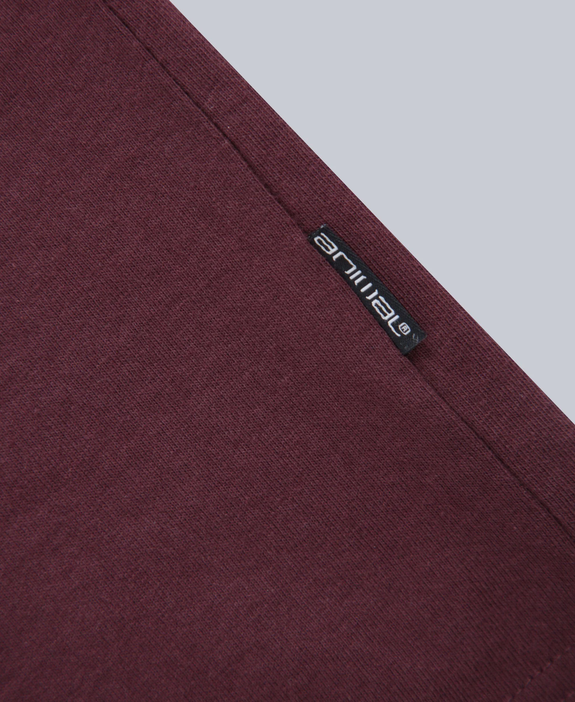 Icon Mens Logo T-Shirt - Burgundy - Image 8