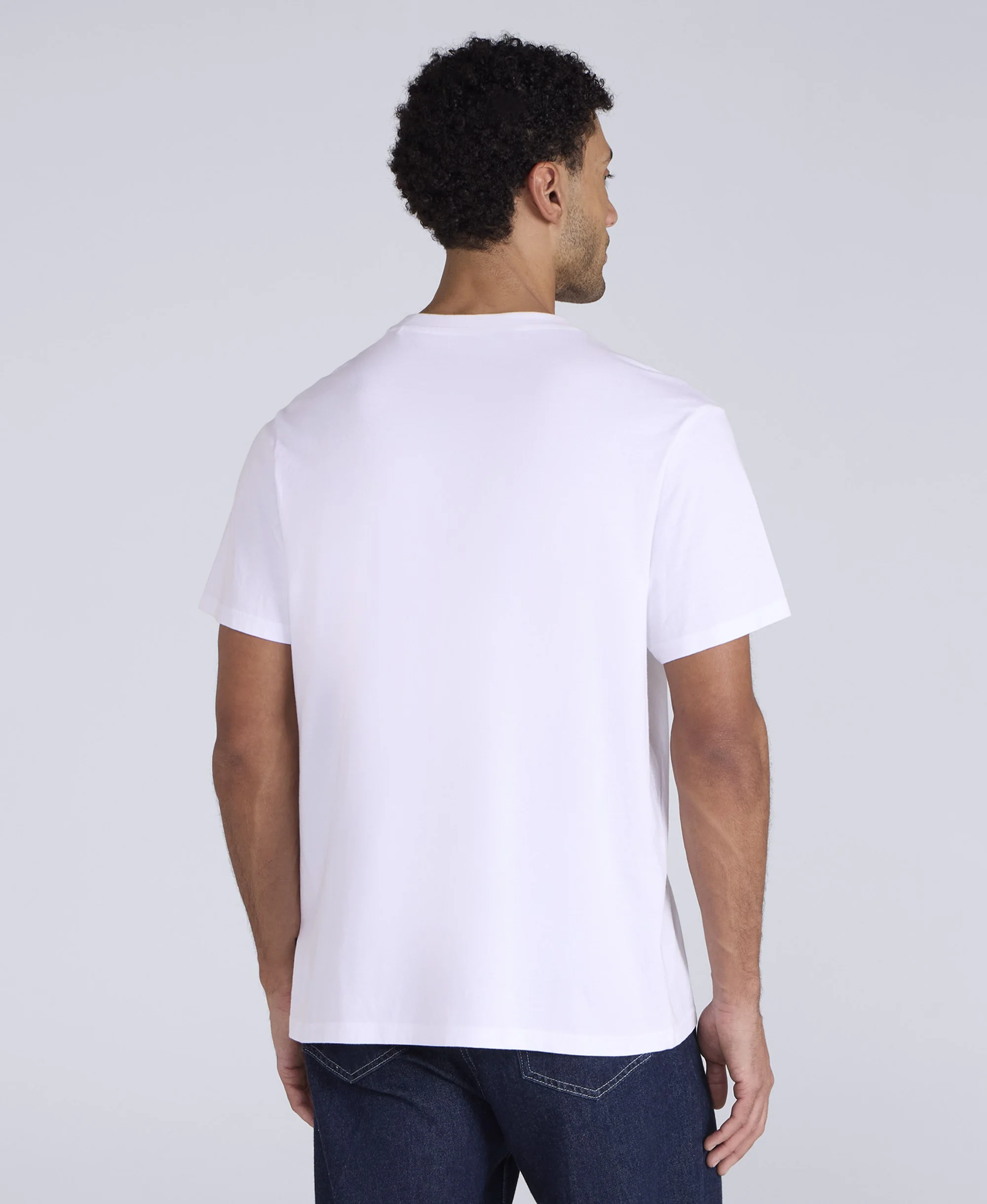 Icon Mens Logo T-Shirt - White - Image 3