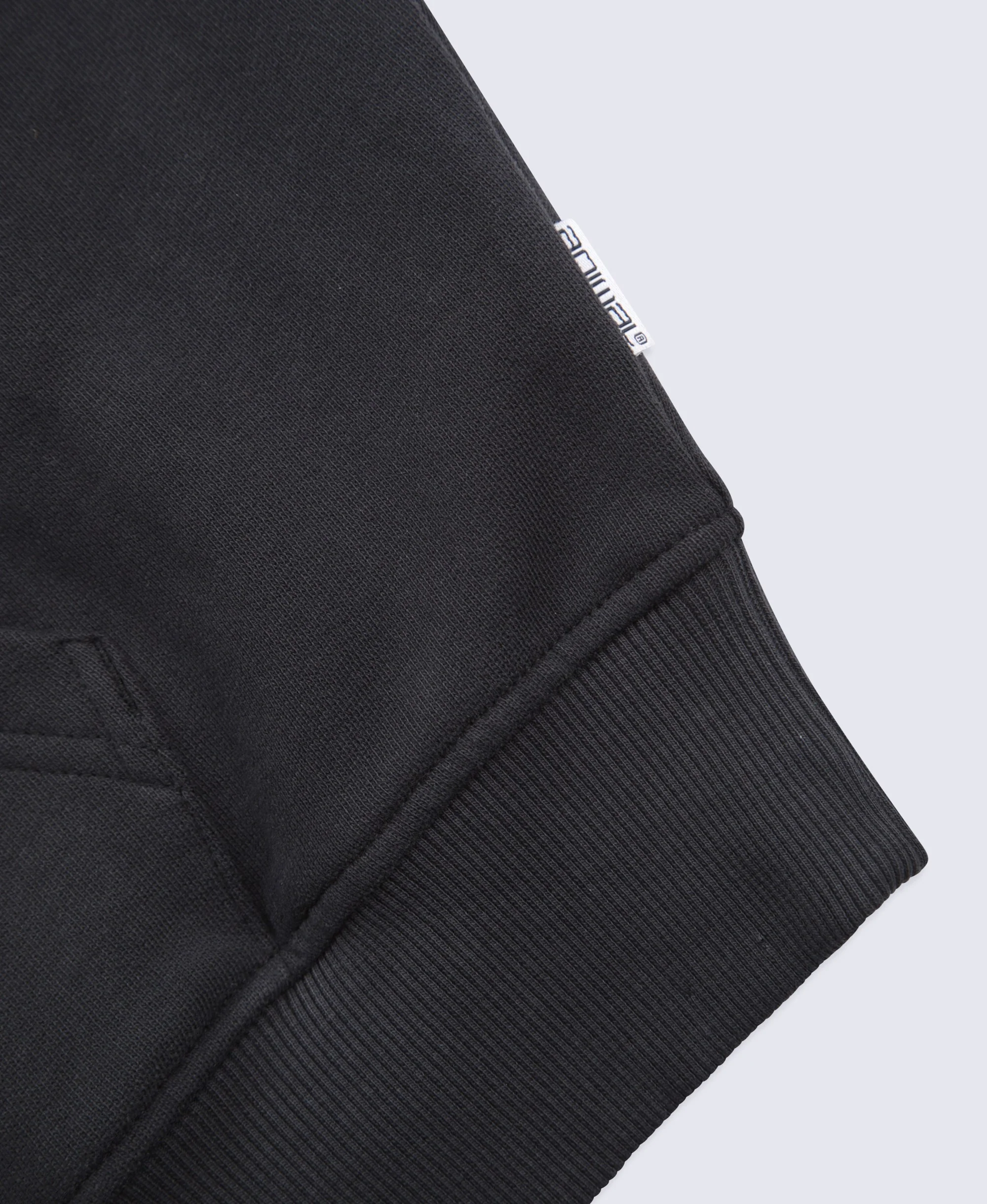 Idol Womens Drop Shoulder Hoodie - Jet Black - Image 5